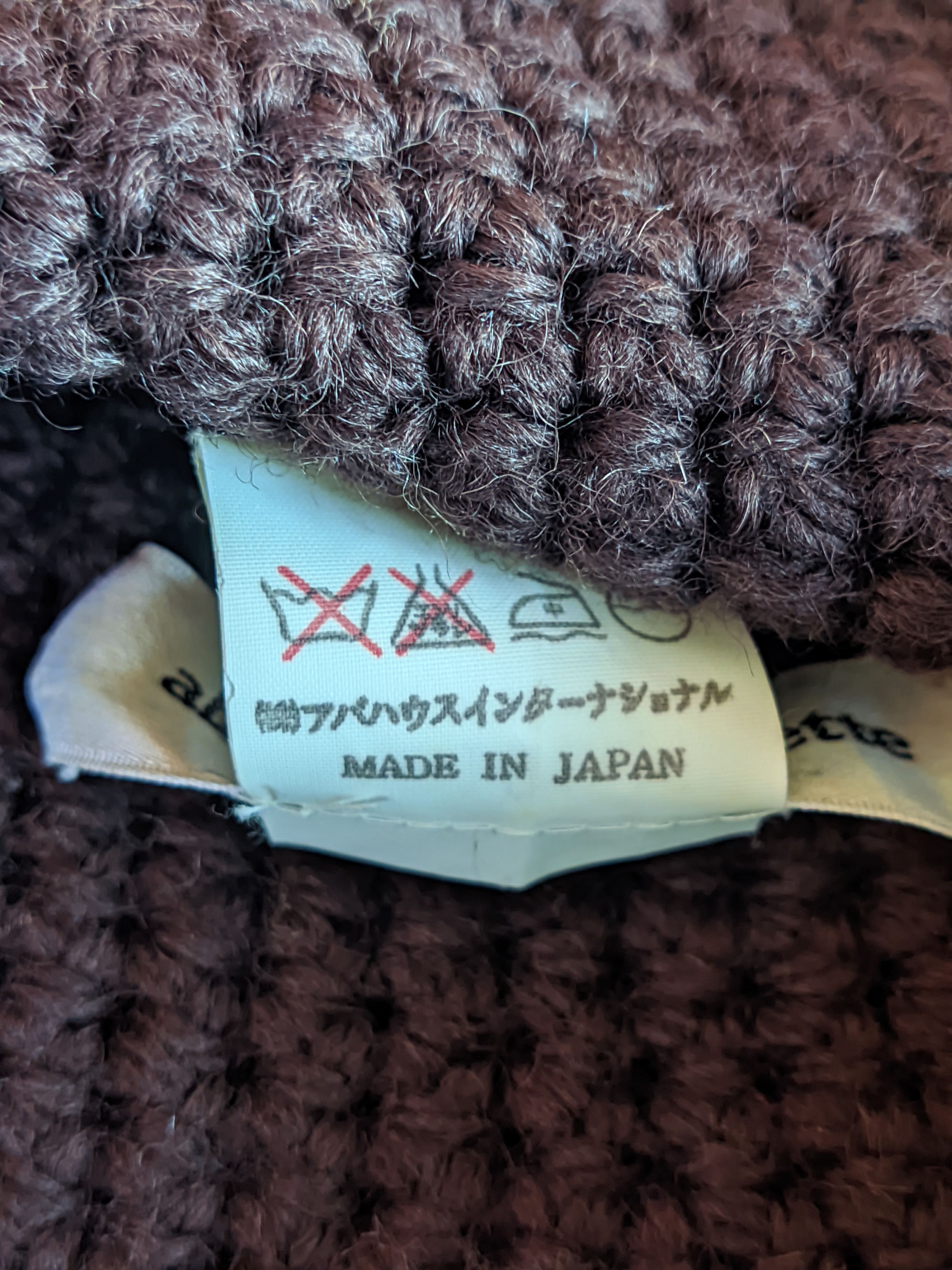 ABAHOUSE Abahouse devinette Knited Made In Japan Size ONE SIZE - 5 Thumbnail