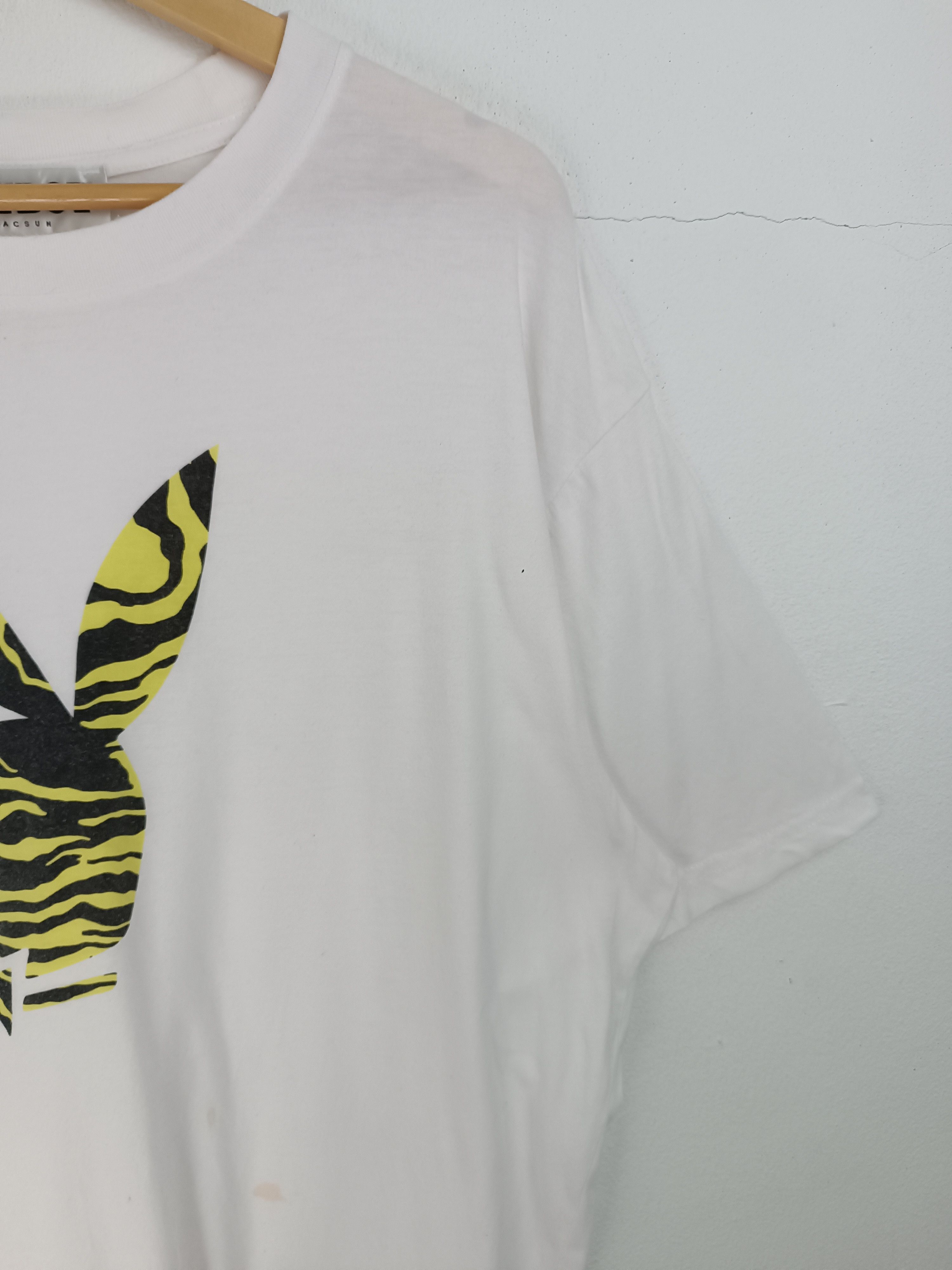 Pacsun × Playboy VINTAGE PLAYBOY BY PACSUN STRIPED LOGO VERY RARE TEE Size US XL / EU 56 / 4 - 6 Thumbnail