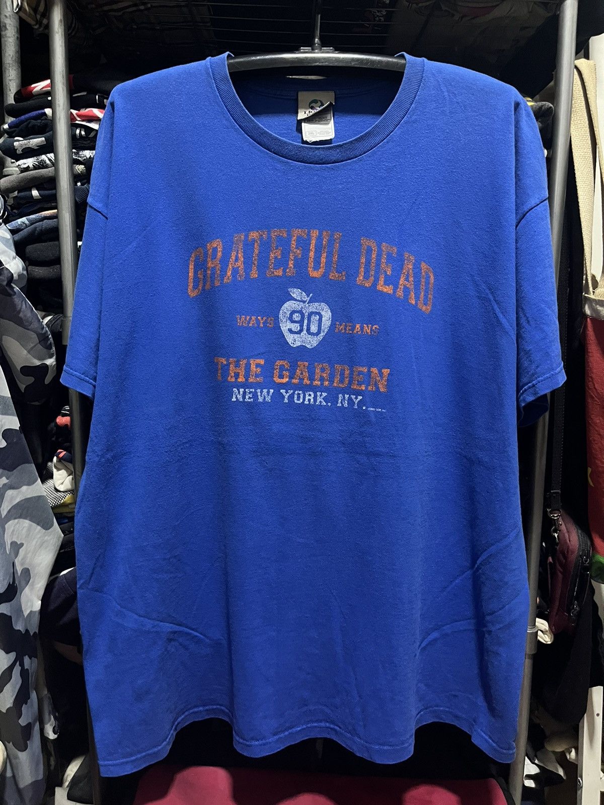 Liquid Blue Grateful Dead Ways 90 Means The Garden NY Band Tee 2002s Size US XXL / EU 58 / 5 - 1 Thumbnail