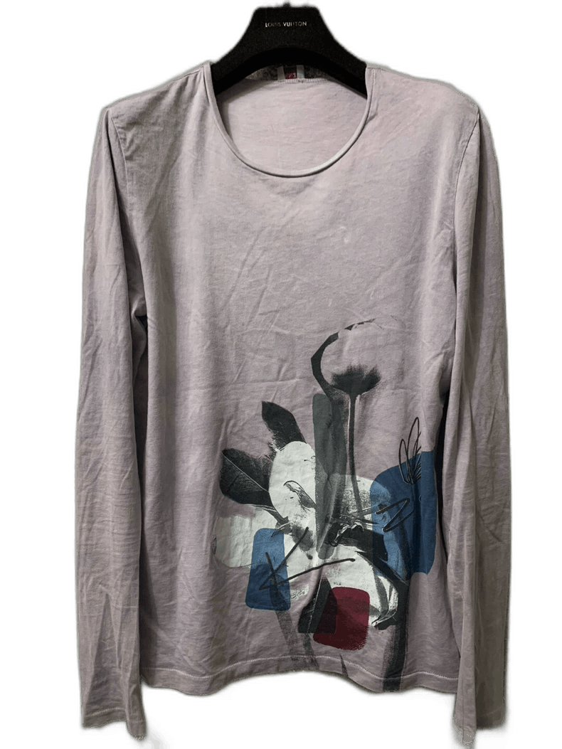 Kenzo Kenzo Men's Long Sleeve Graphic T-Shirt Size US M / EU 48-50 / 2 - 1 Thumbnail