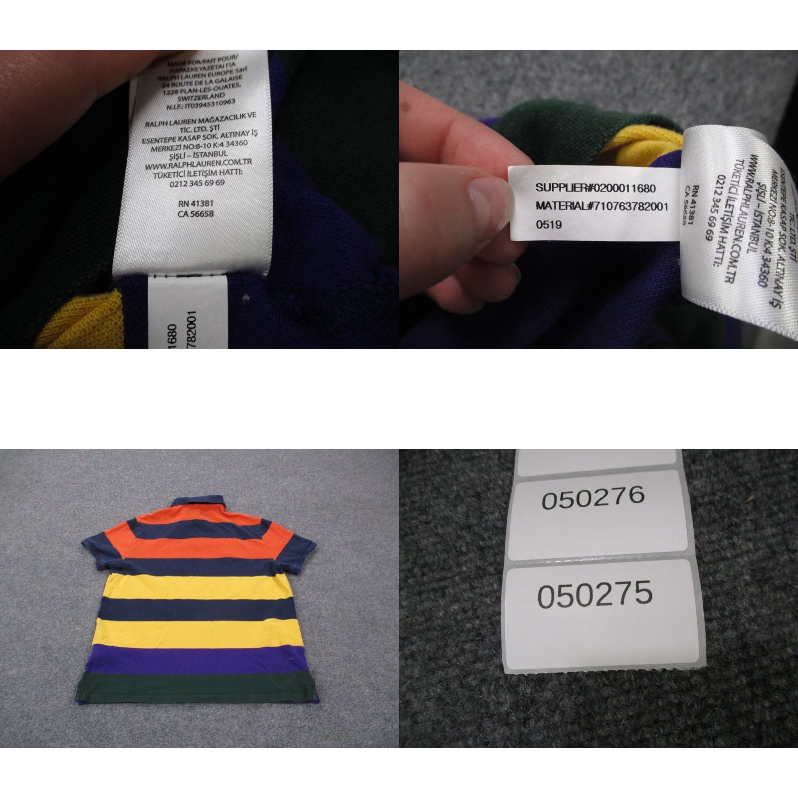 Polo Ralph Lauren Polo Ralph Lauren Shirt Men L Crest Striped Custom Slim Fit Golf Pony Colorful Size US L / EU 52-54 / 3 - 9 Thumbnail