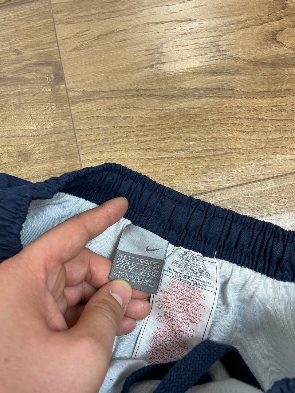 Nike × Vintage Vintage Nike 90’s Y2K Style Swoosh Cargo Drill Nylon Pants Size US 30 / EU 46 - 18 Thumbnail