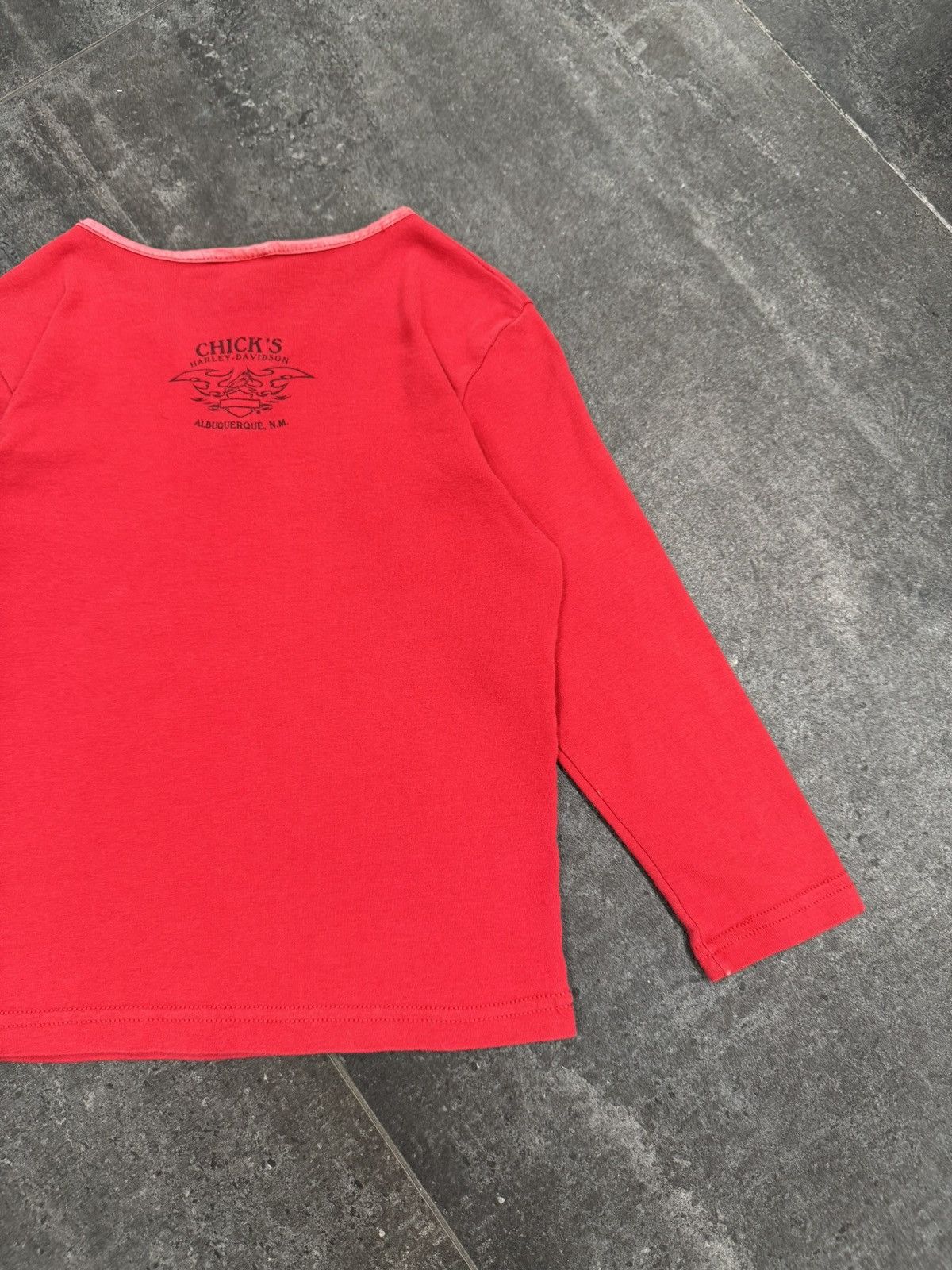 Harley Davidson Vintage Y2K Women’s Harley Davidson Long Sleeve Shirt 2000’s Size S / US 4 / IT 40 - 6 Thumbnail