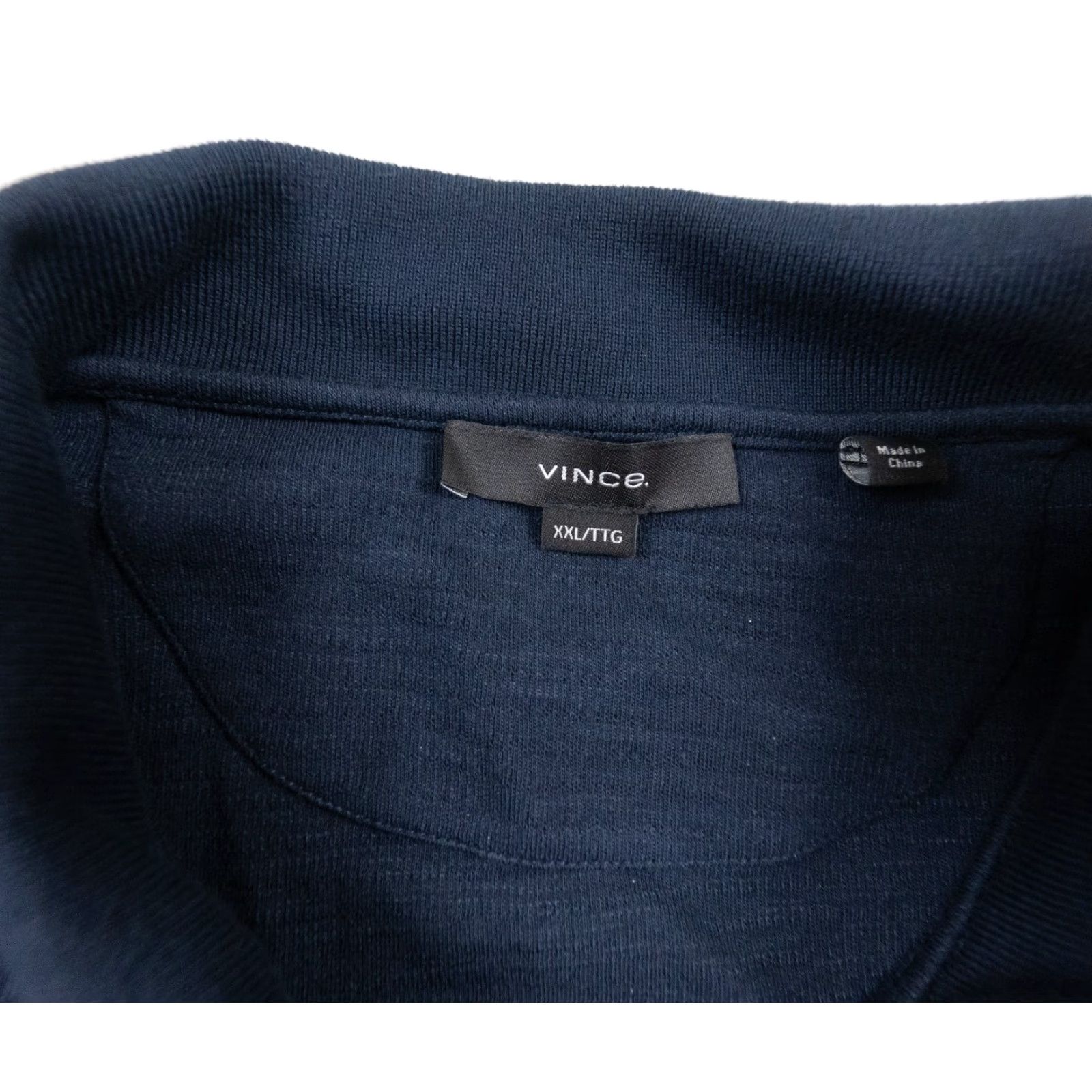 Vince Vince Shirt Mens 2XL Blue Button Down Short Sleeve Knit Luxury Collared Shirt Size US XXL / EU 58 / 5 - 5 Thumbnail