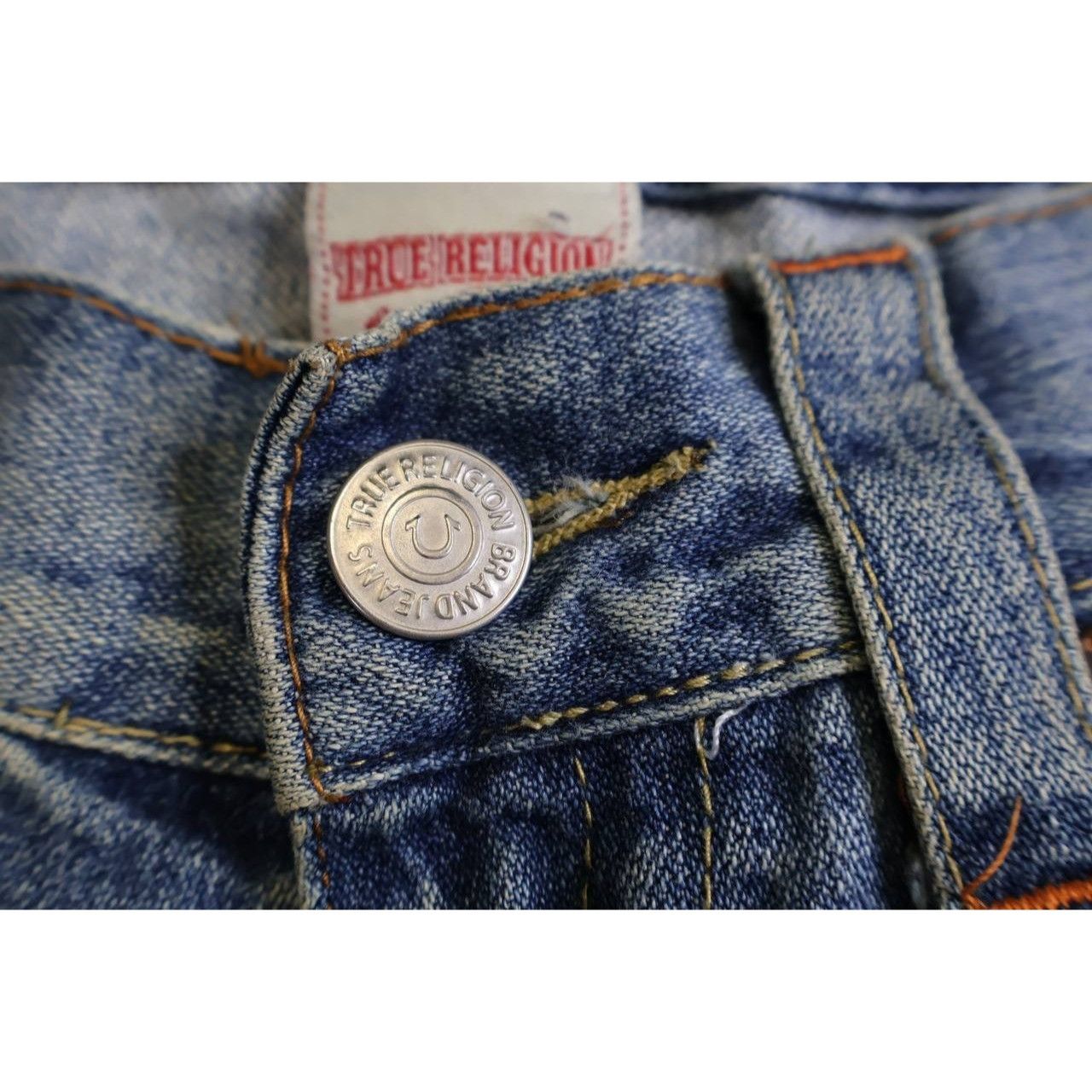 True Religion True Religion Joey Samurai Y2K Denim Jeans 36x34 Embroidered Size US 36 / EU 52 - 8 Thumbnail