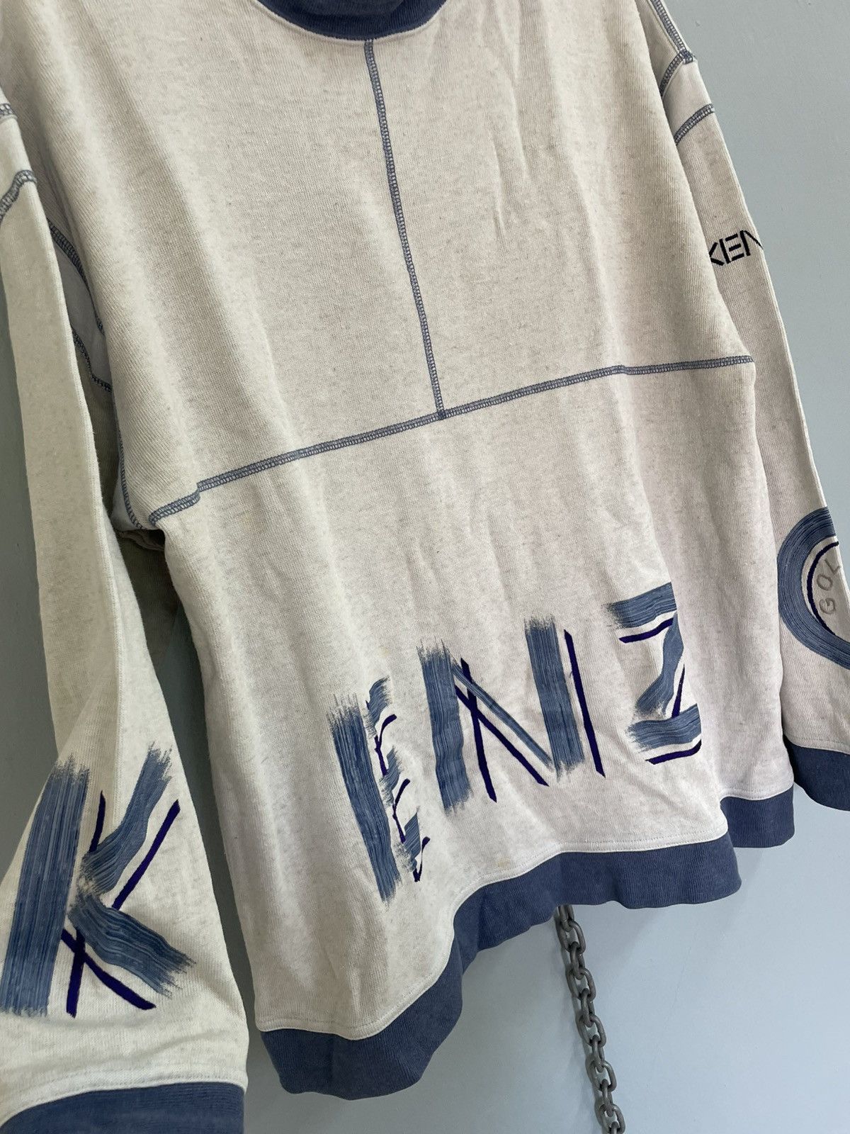 Kenzo Vintage Kenzo Golf sweatshirt Size US M / EU 48-50 / 2 - 4 Thumbnail
