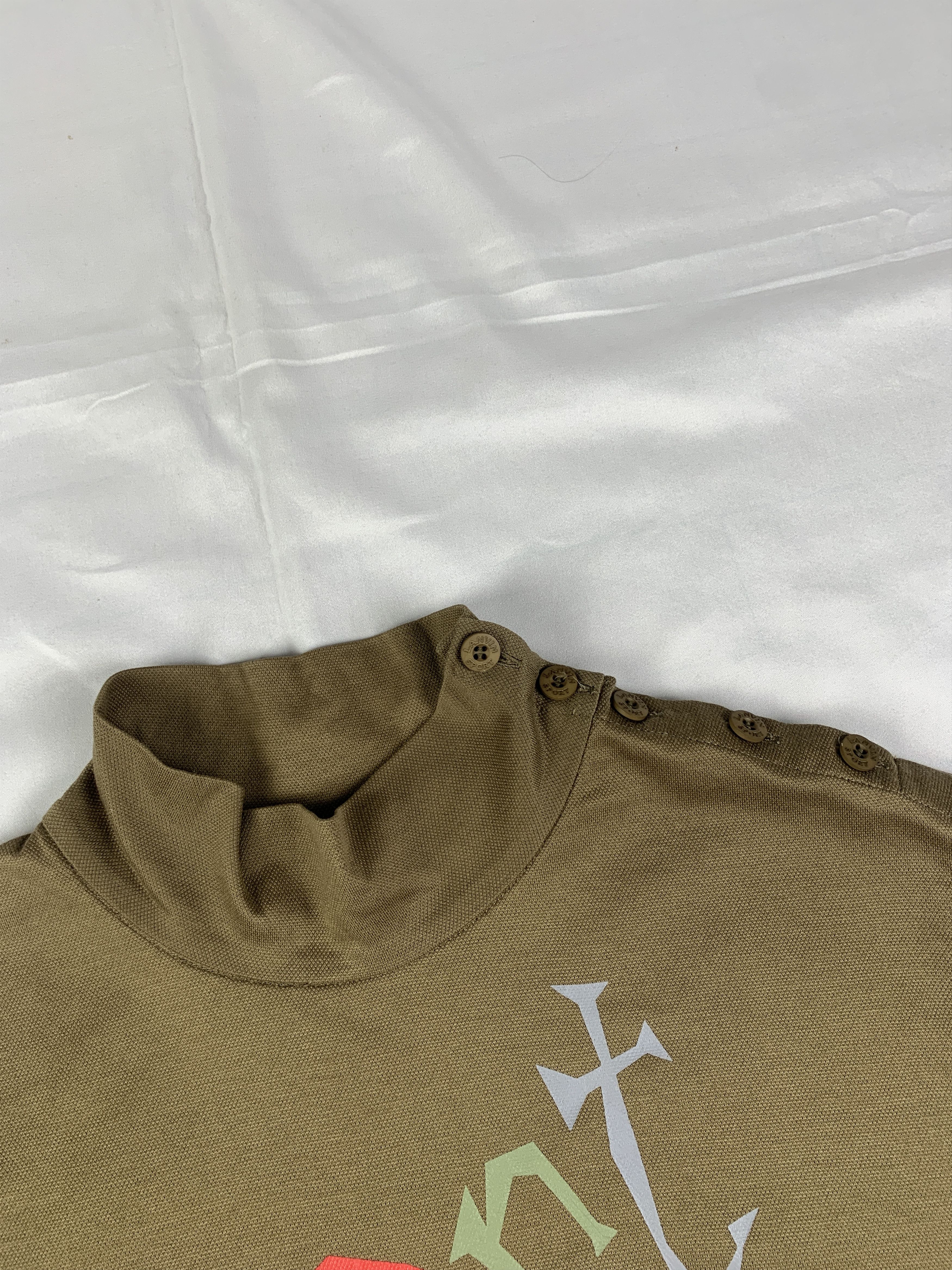 Lanvin Lanvin Sports Brown Side Button Golf Sleeve (L) Size L / US 10 / IT 46 - 8 Thumbnail