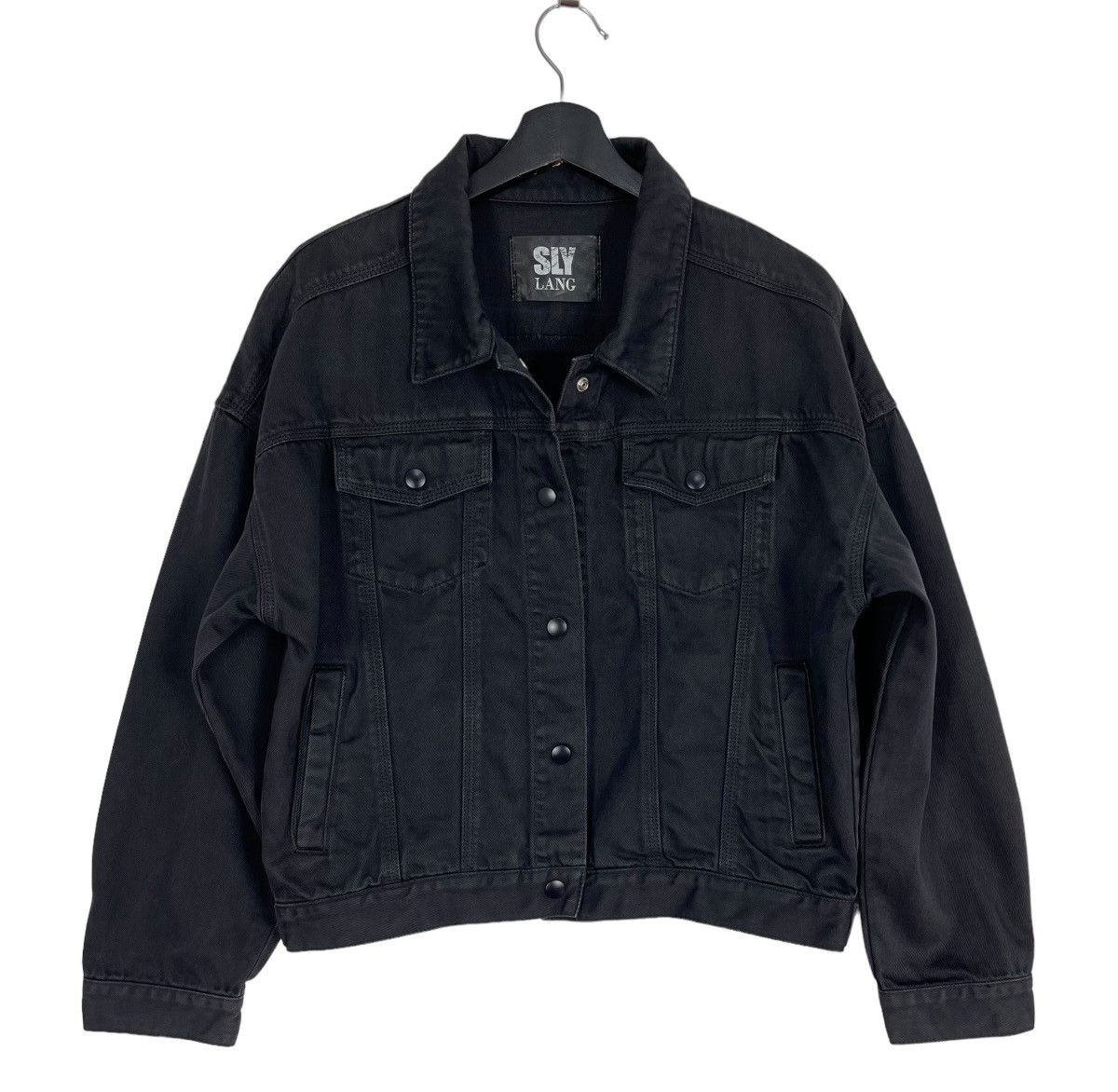 SLY SLY Black Crop Jacket Size M / US 6-8 / IT 42-44 - 1 Thumbnail