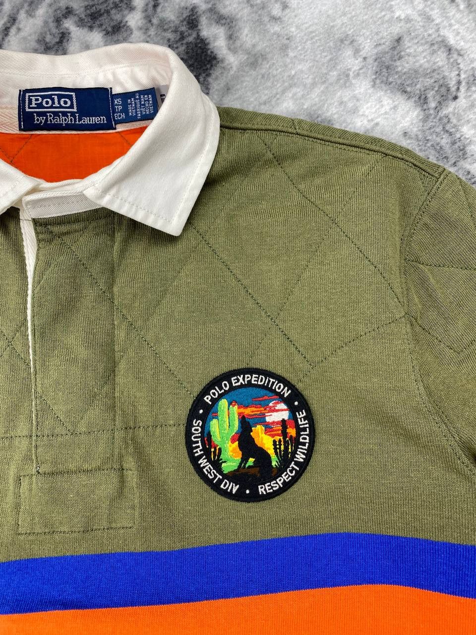 Polo Ralph Lauren Vintage Polo Ralph Lauren Expedition Long Sleeve Rugby Shirt Size US XS / EU 42 / 0 - 3 Thumbnail