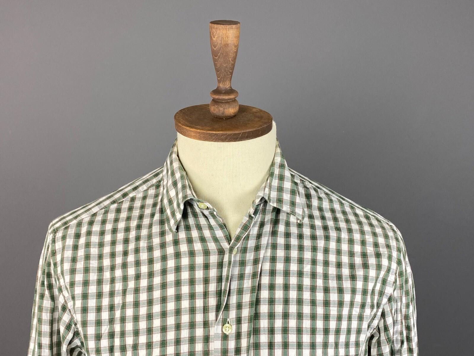 Barbour Barbour Sporting Green Check Button Shirt Size US S / UK M Size US M / EU 48-50 / 2 - 2 Thumbnail