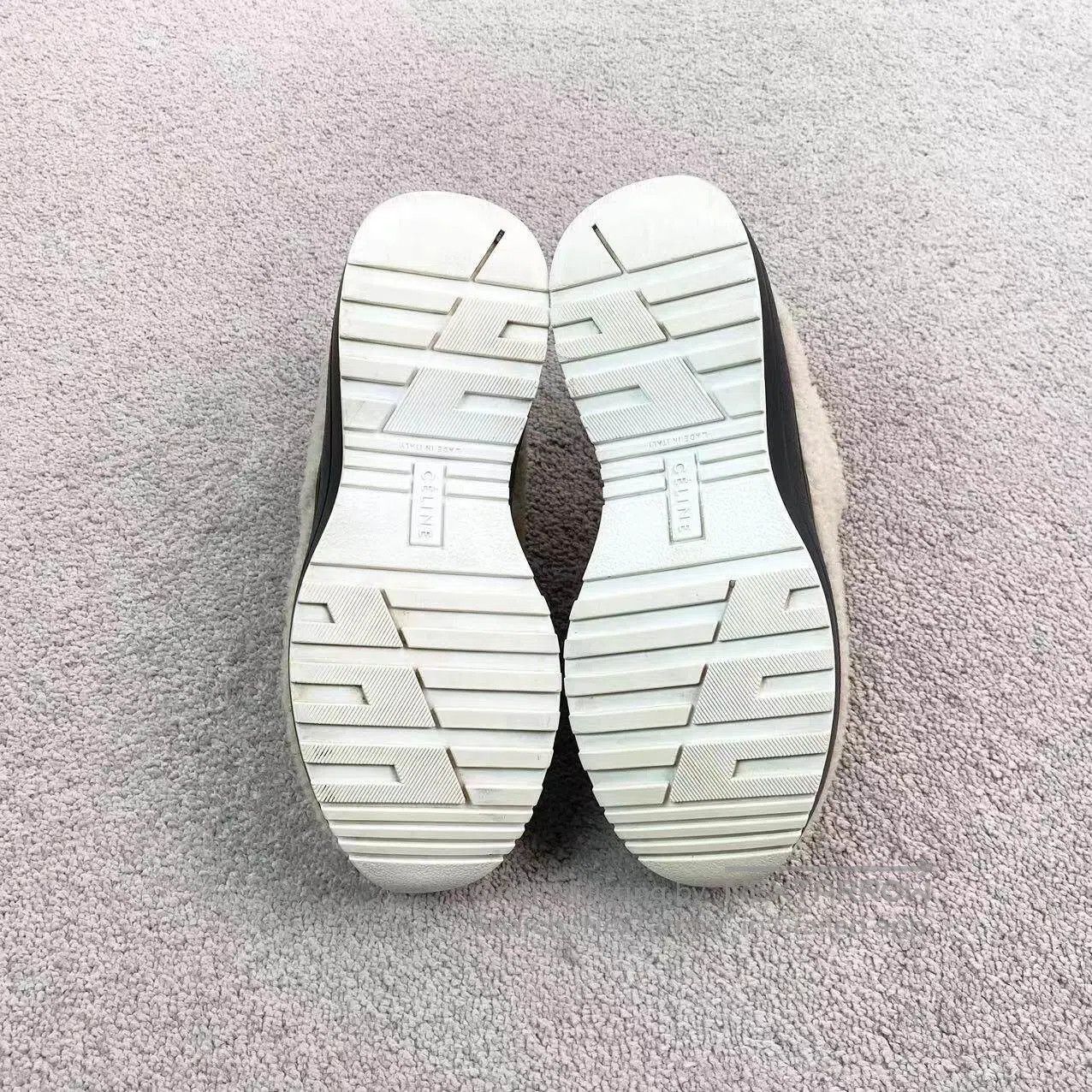 Celine Celine Dee plush platform sneakers| Size US 4.5 / IT 34.5 - 7 Thumbnail