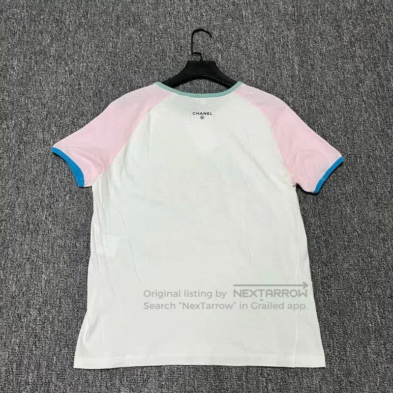 Chanel Chanel Summer White Cotton T-Shirt . Size S / US 4 / IT 40 - 2 Thumbnail