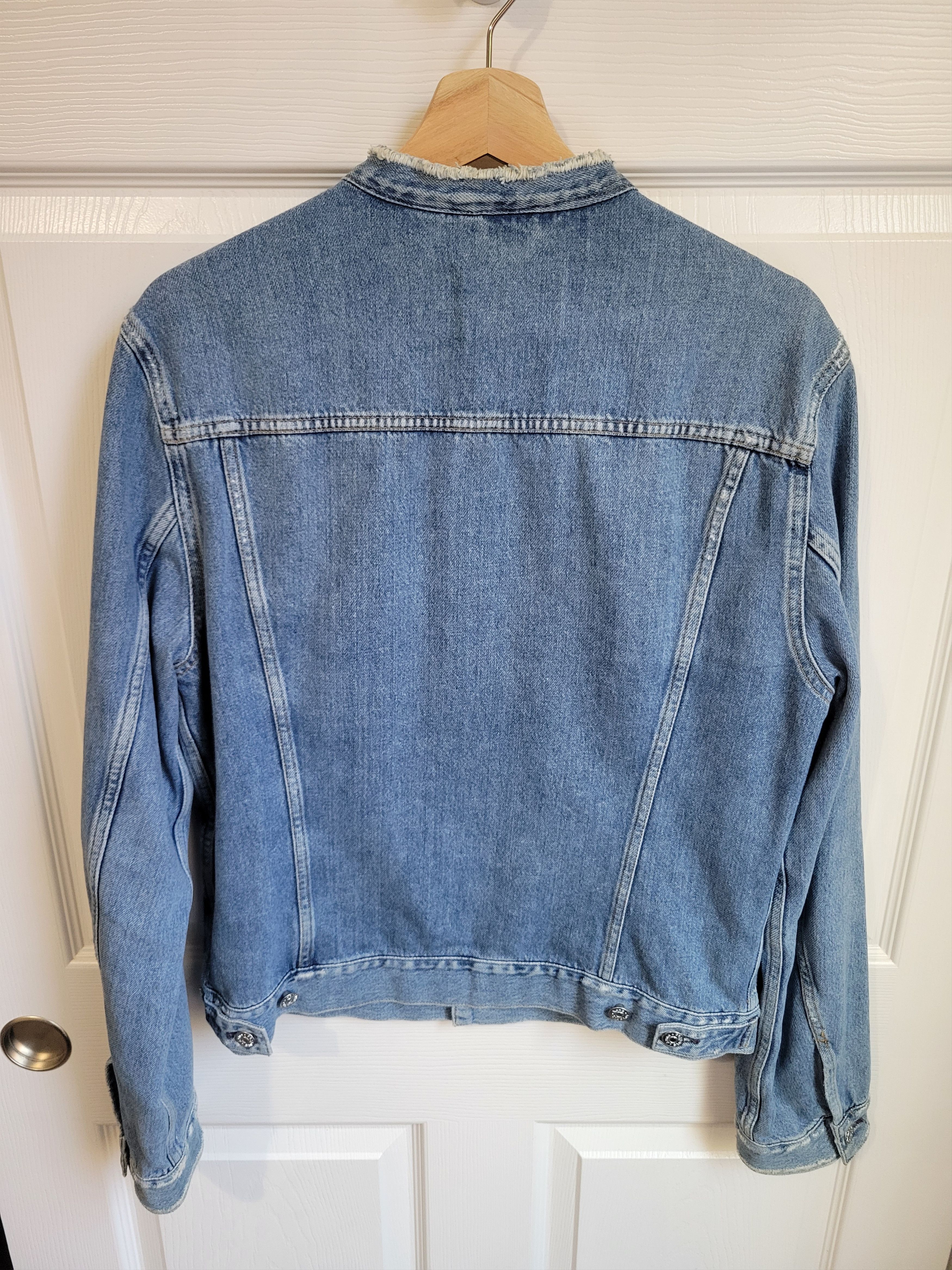 Acne Studios SS16 'Who Ind Fray' Denim Jacket size 48 Size US M / EU 48-50 / 2 - 9 Thumbnail