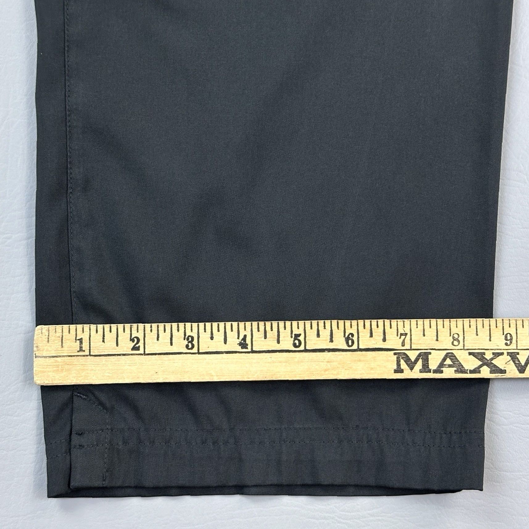 Nike VINTAGE Nike Golf Pants Mens 36x32 Black Dri Fit Flex Flat Front Performance Golf Casual Size US 36 / EU 52 - 4 Thumbnail