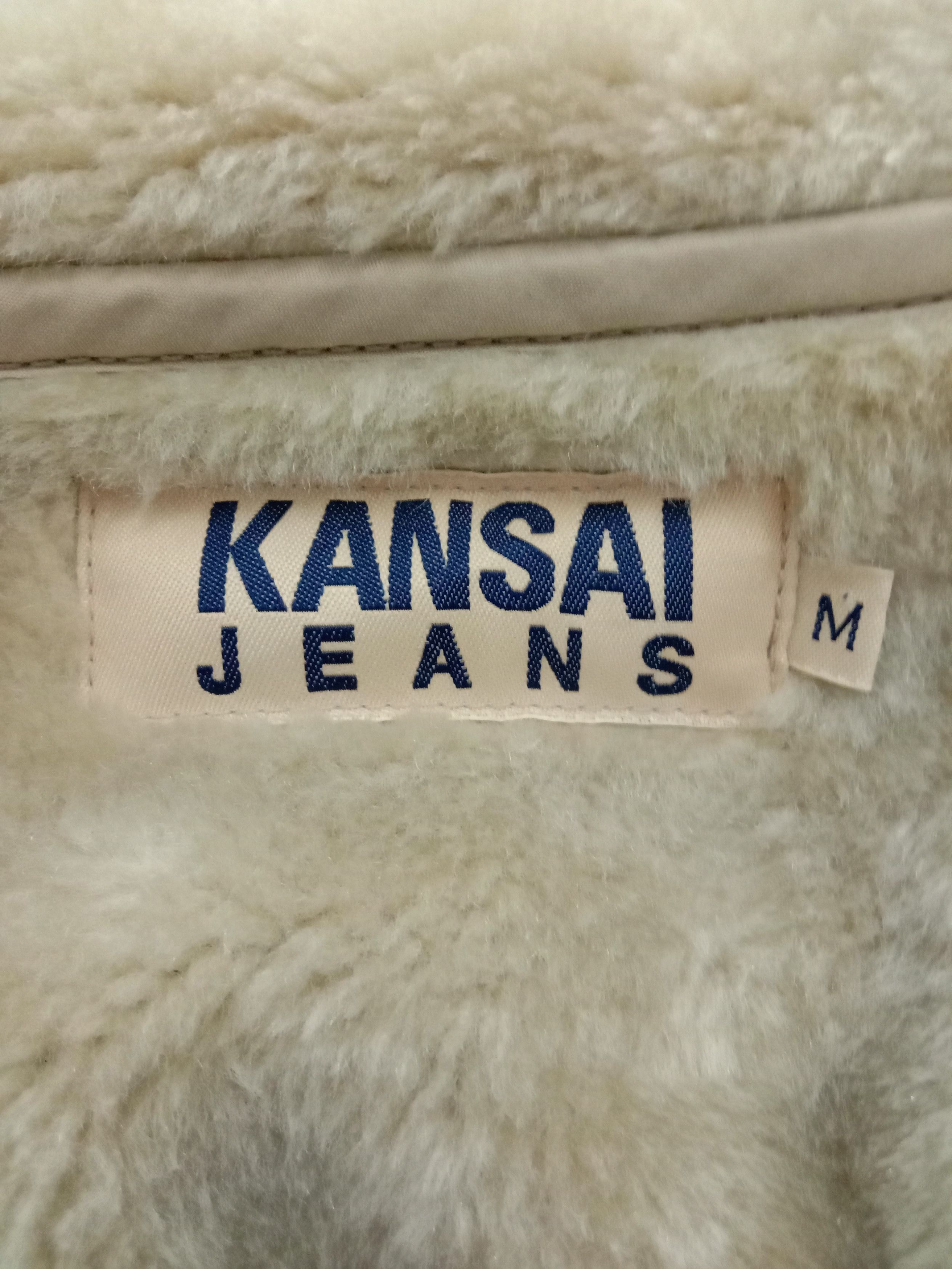 Kansai Yamamoto Vintage Kansai Yamamoto Sheepskin Leather Jacket Size US M / EU 48-50 / 2 - 9 Thumbnail