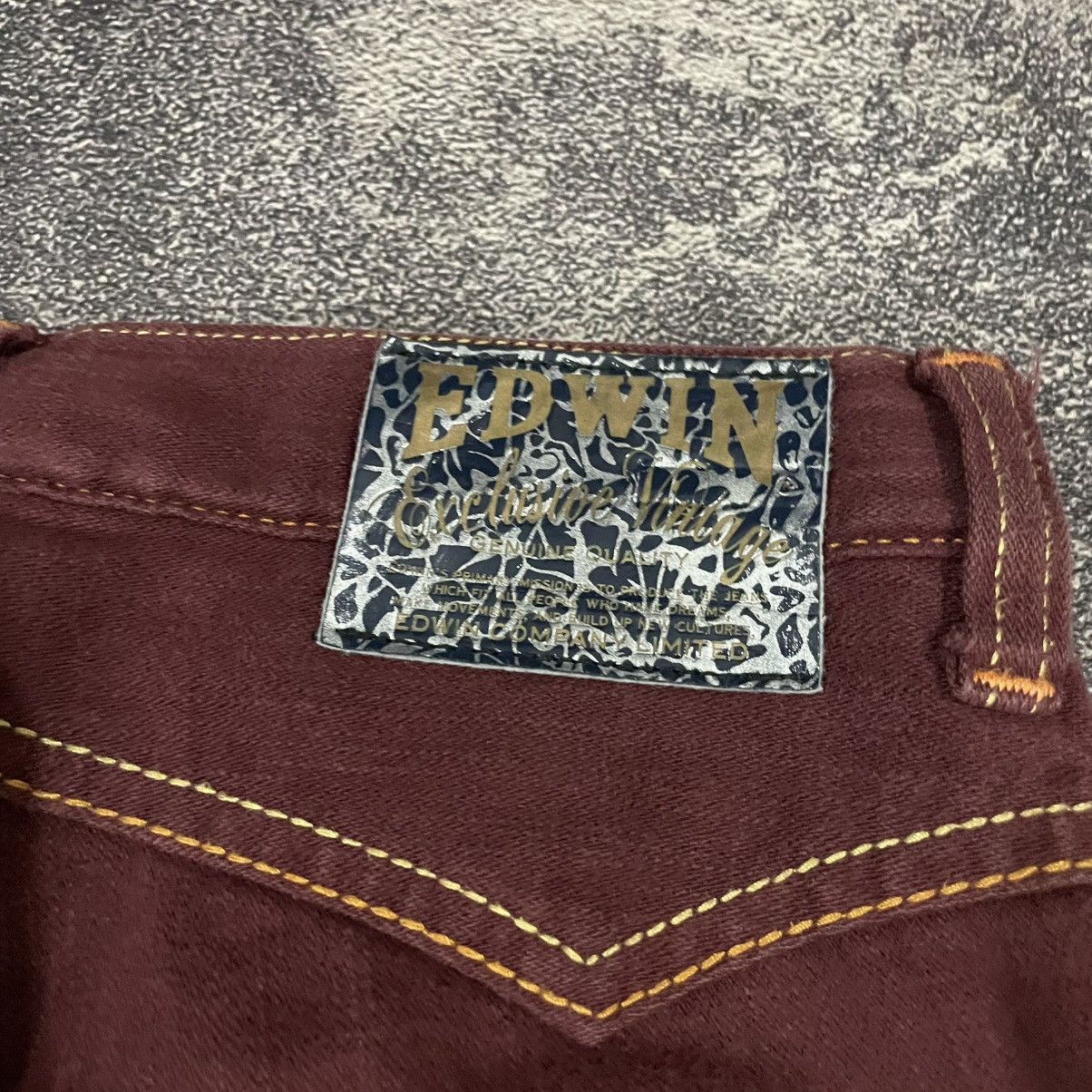 Hedi Slimane × If Six Was Nine × Le Grande Bleu (L.G.B.) 00's Edwin Reguler Jeans Size US 29 - 5 Thumbnail