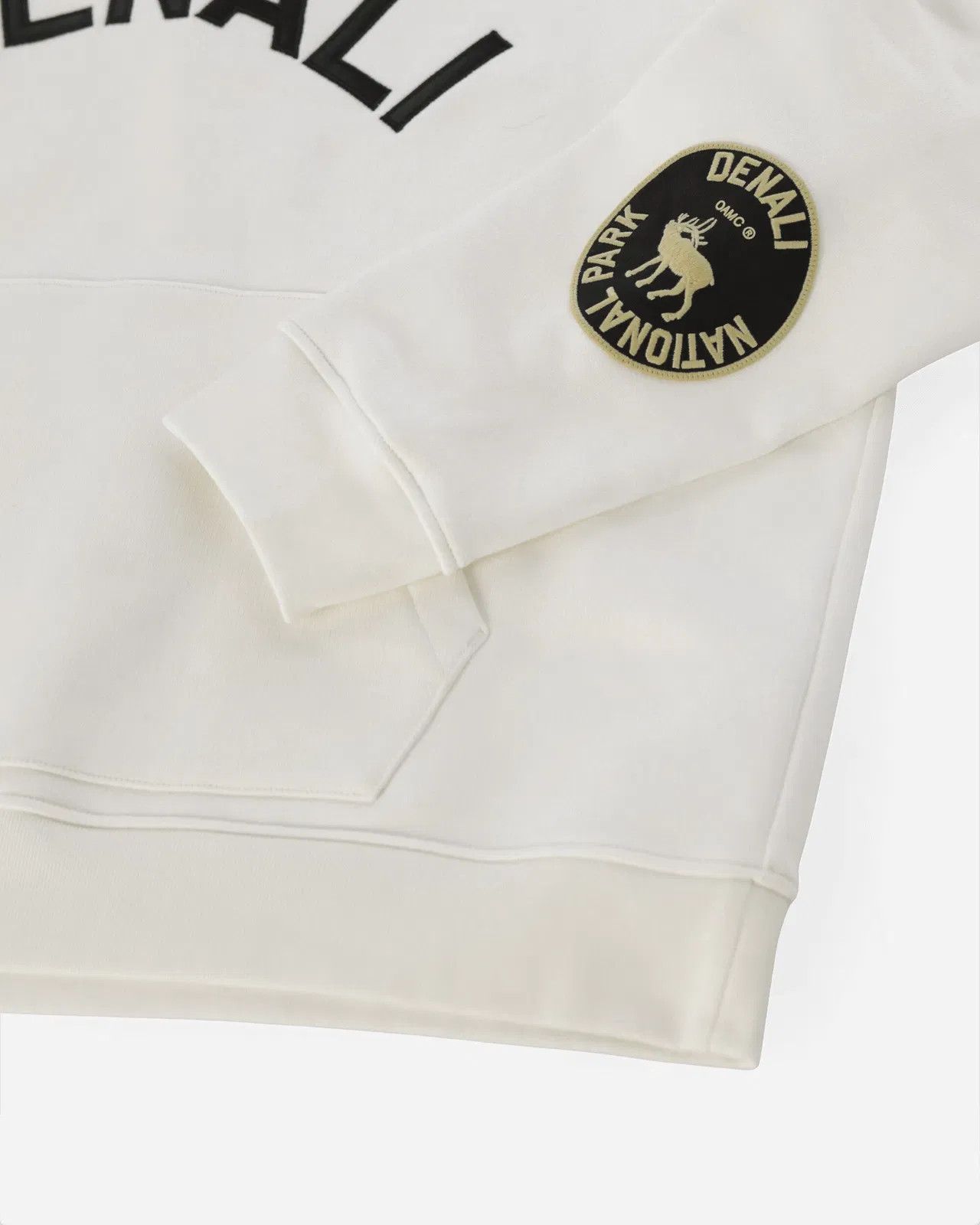 OAMC o1y0225 Logo Hoodie in White Size US M / EU 48-50 / 2 - 2 Thumbnail