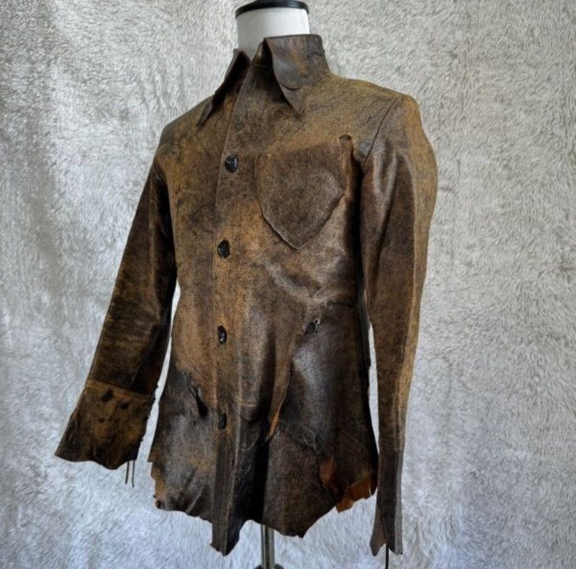 Obelisk obelisk sheep skin jacket lace up Size US S / EU 44-46 / 1 - 2 Thumbnail