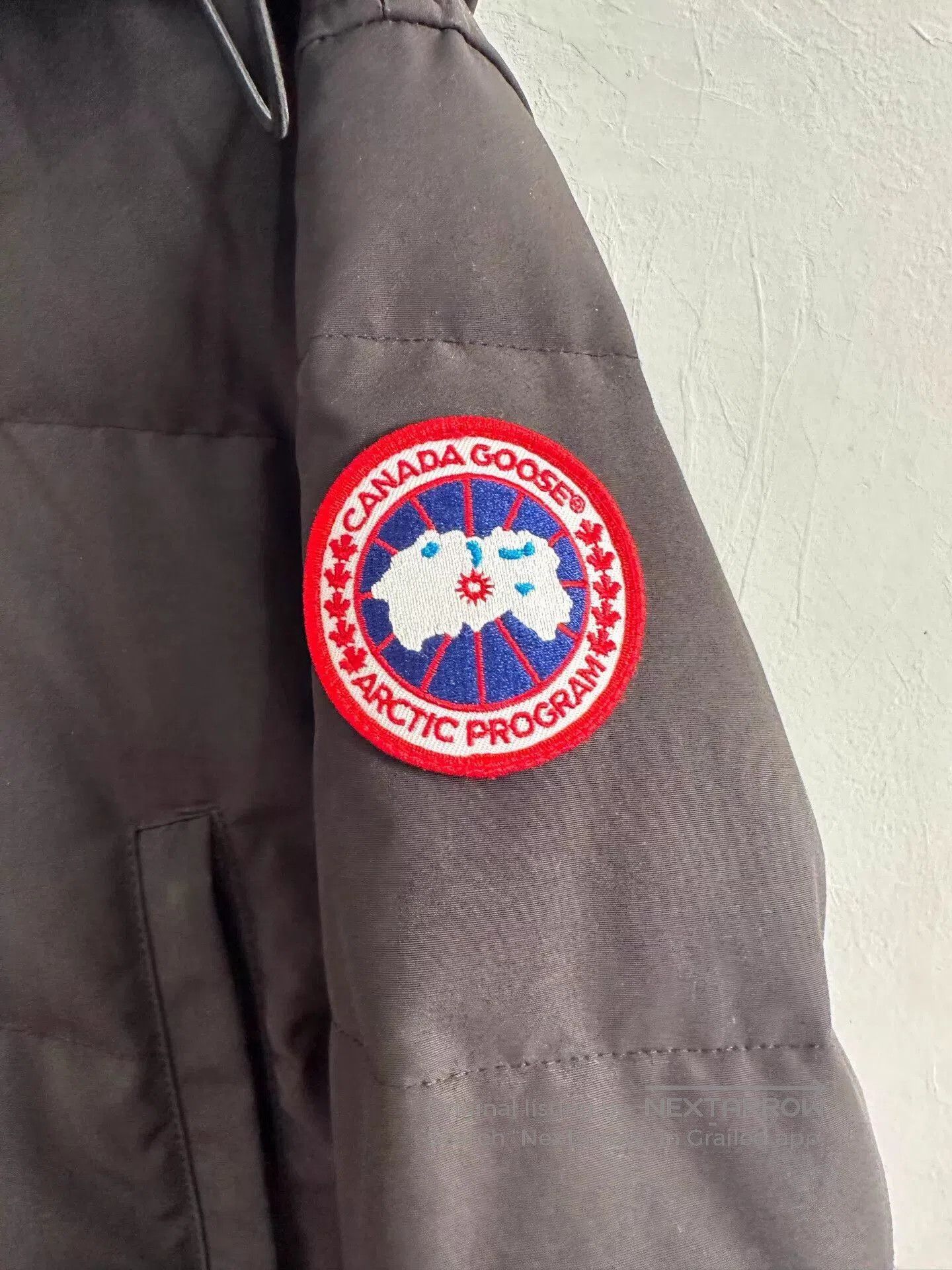 Canada Goose Black Puffer Coat with Fur Trimmed Hood. Size US M / EU 48-50 / 2 - 5 Thumbnail