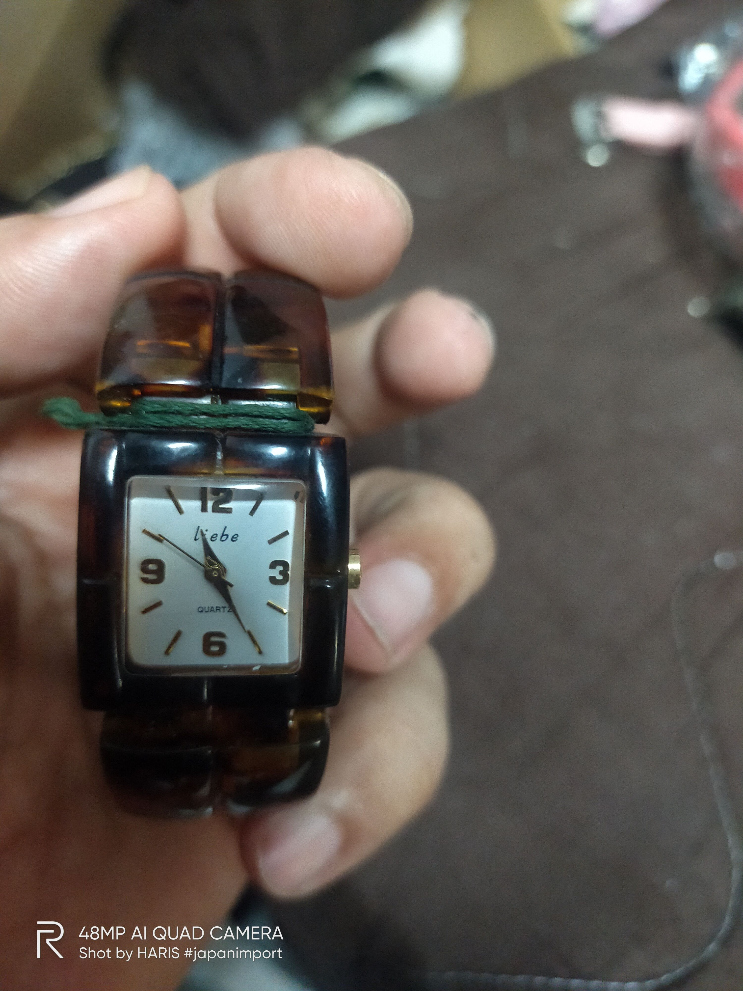 Japanese Brand Vintage LIEBE Ladies Watch Japan Movement Engine Size ONE SIZE - 5 Thumbnail