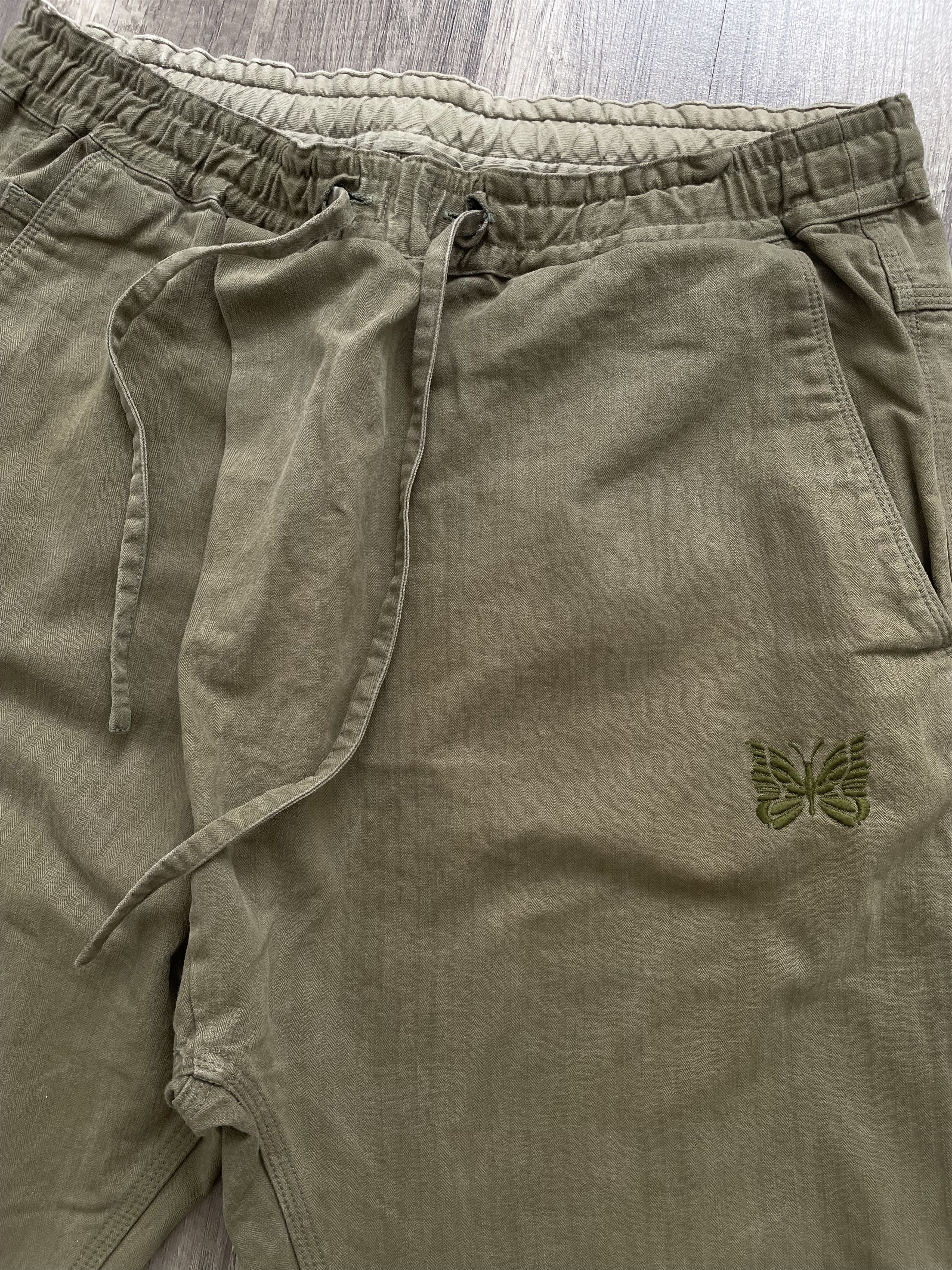 Needles Needles Olive Easy Pants Size US 32 / EU 48 - 2 Thumbnail