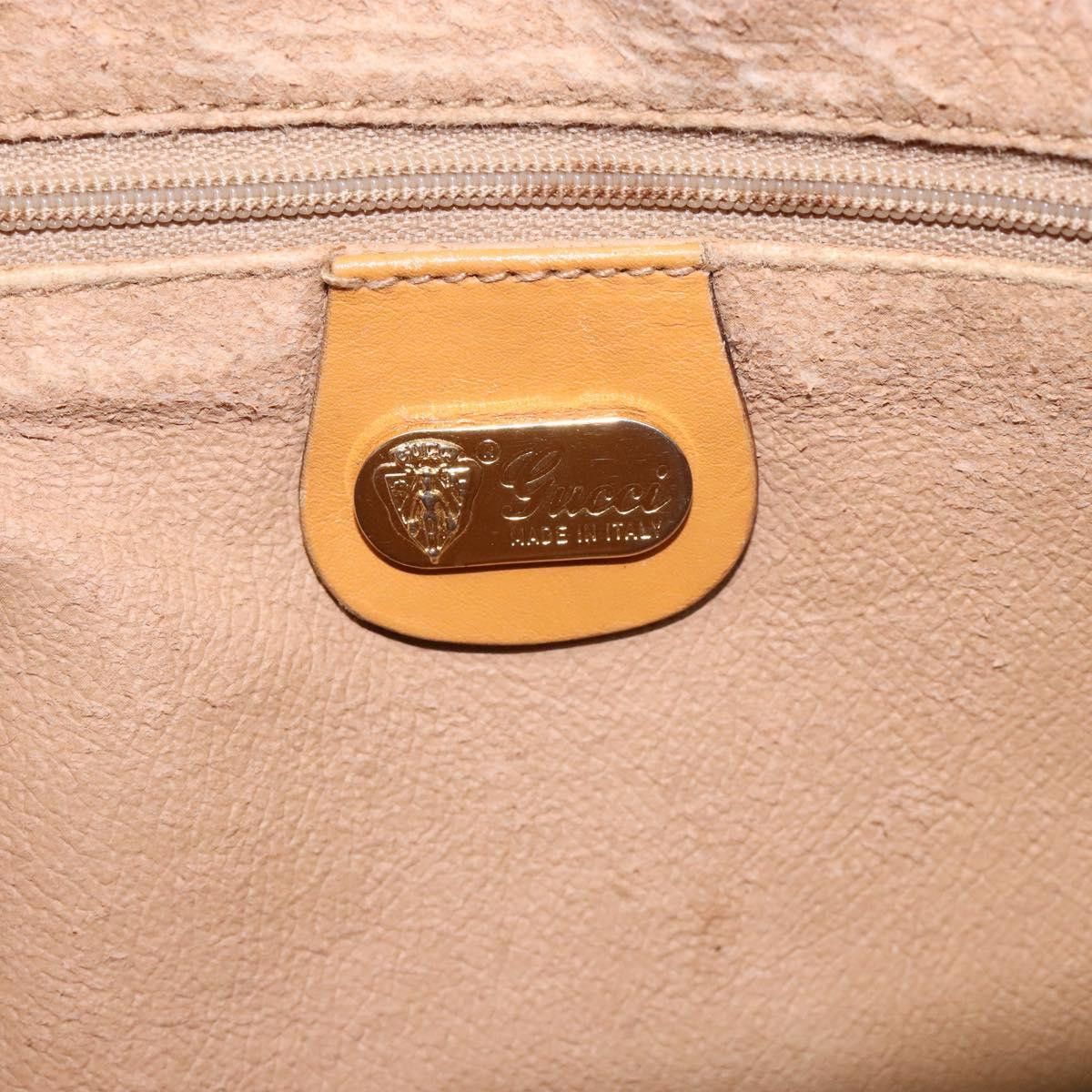 Gucci GUCCI Micro GG Supreme Hand Bag Pvc Beige Gold 000 104 000 Size ONE SIZE - 16 Thumbnail