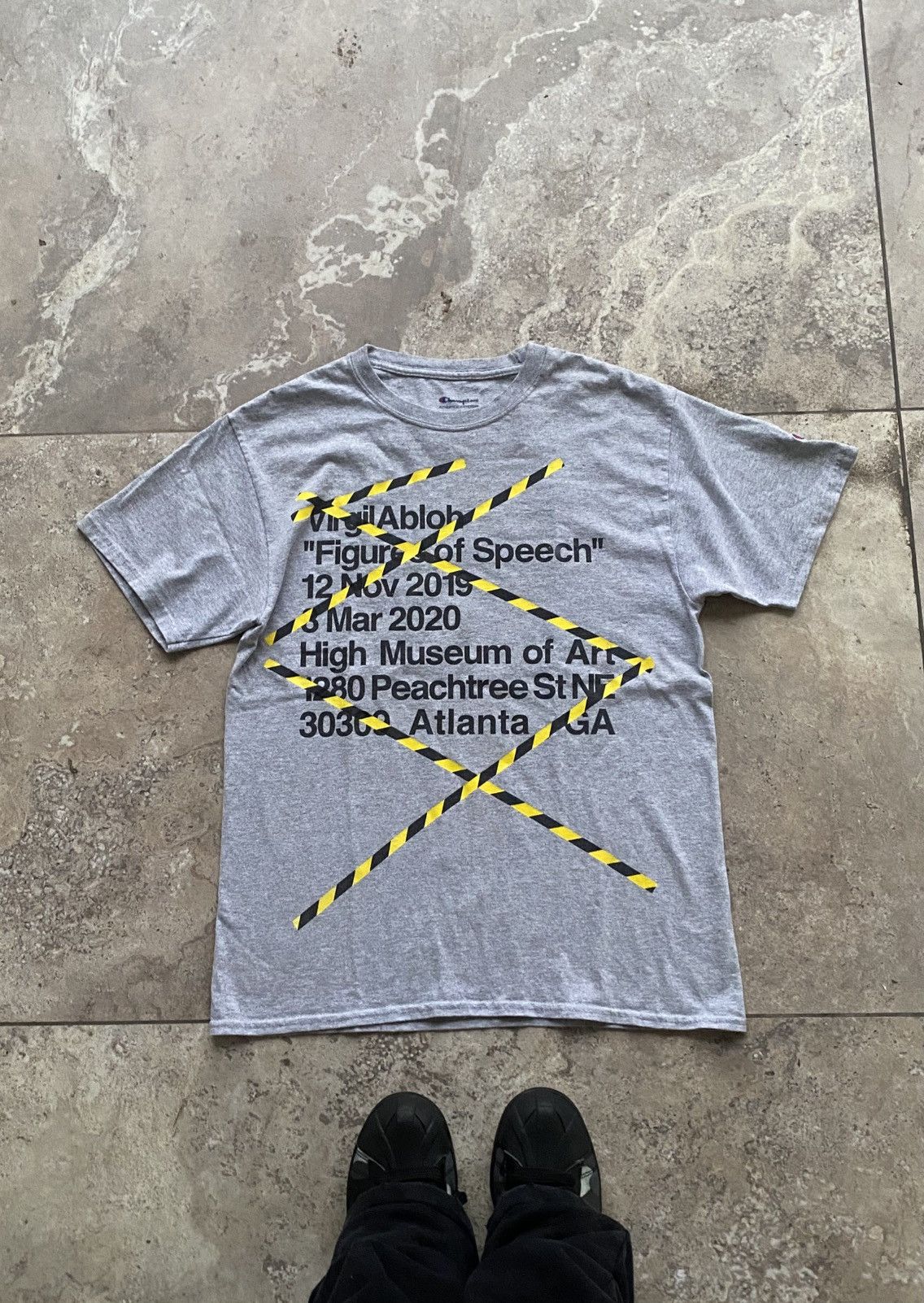 Champion × Off-White × Virgil Abloh Off White x Virgil MCA Figures of Speech x Champion Size US M / EU 48-50 / 2 - 3 Thumbnail