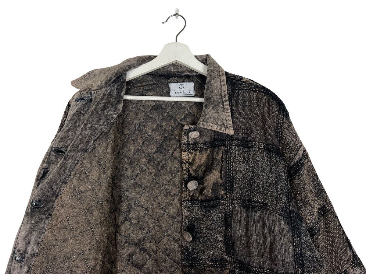 Italia Independent 🔥 RARE VINTAGE SUANA PASITEA PATCHWORK BROKEN JACKET Size US S / EU 44-46 / 1 - 11 Thumbnail