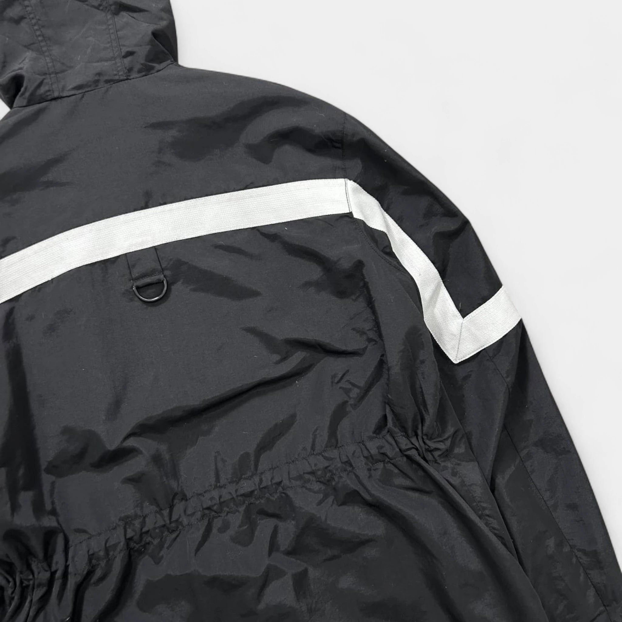 Armani Armani Jeans Classic Black Windbreaker Jacket Size US L / EU 52-54 / 3 - 5 Thumbnail
