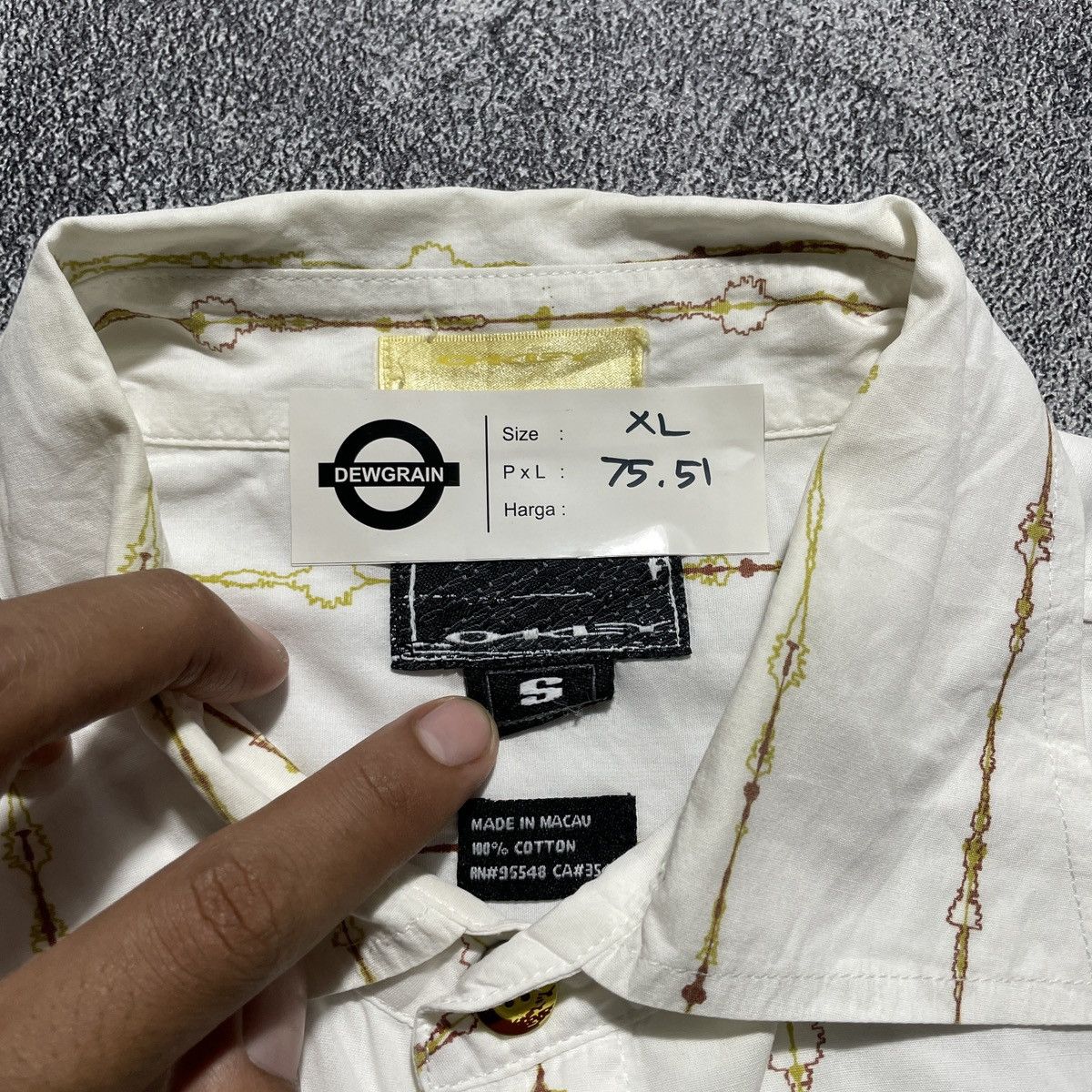 Oakley × Vintage VINTAGE SHIRTS OAKLEY Size US XL / EU 56 / 4 - 8 Thumbnail