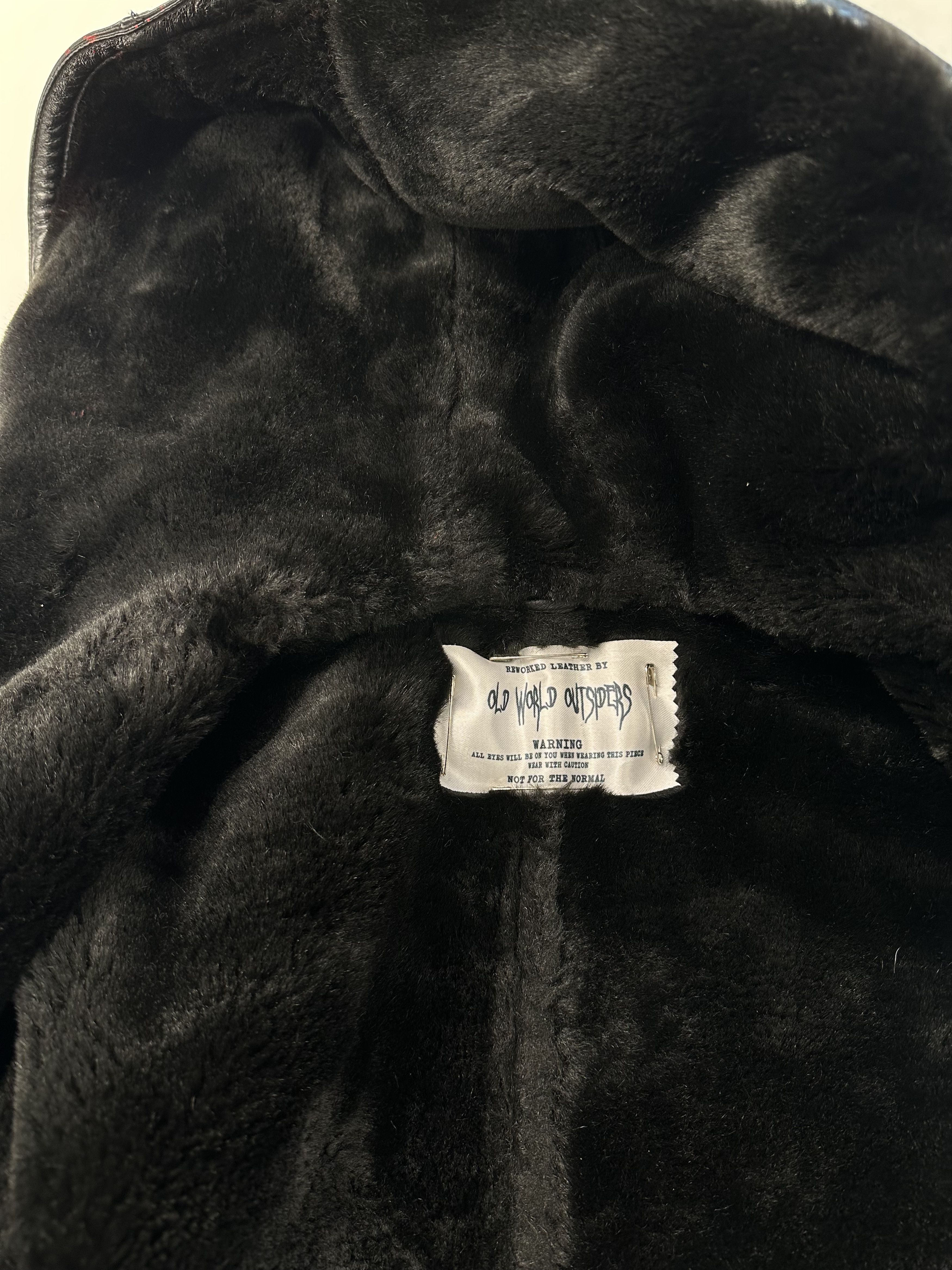 Genuine Leather Masked Society #2 Leather Jacket Coat Fur Lining Size M / US 6-8 / IT 42-44 - 8 Thumbnail
