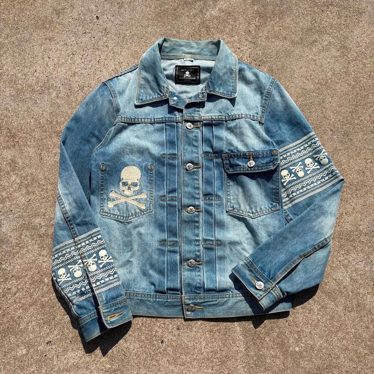 Mastermind Japan Mastermind Japan Skull Hardware Denim Jacket Size US M / EU 48-50 / 2 - 25 Thumbnail