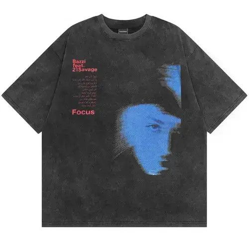 Other Vintage Blue Shadow Tshirt Oversized Size US M / EU 48-50 / 2 - 1 Thumbnail