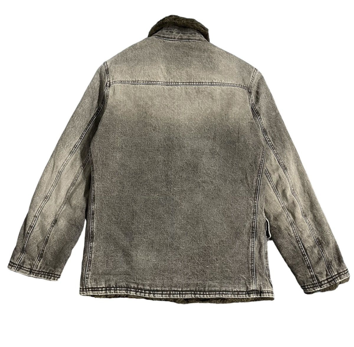 PPFM PPFM Faux Fur Denim Jacket Size US M / EU 48-50 / 2 - 2 Thumbnail