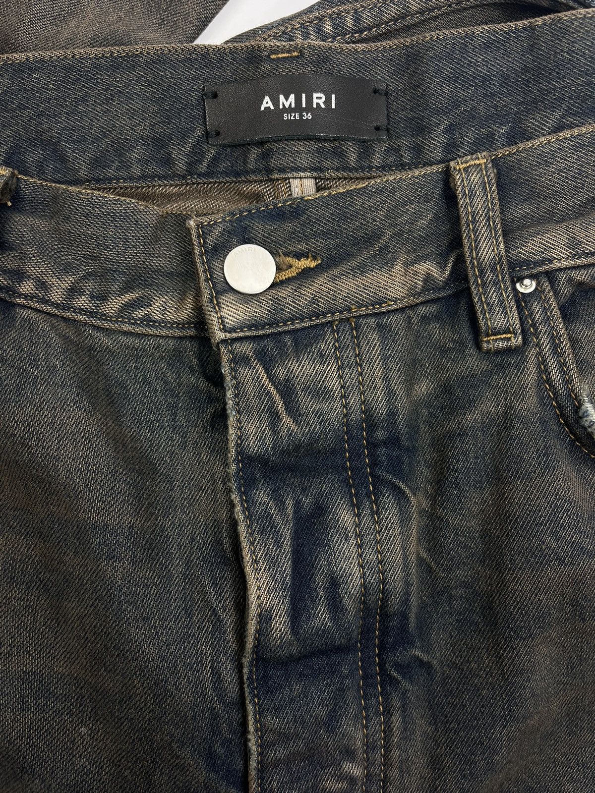 Amiri CARGO FADED BROWN CARPENTER DENIM JEANS Size US 36 / EU 52 - 6 Thumbnail