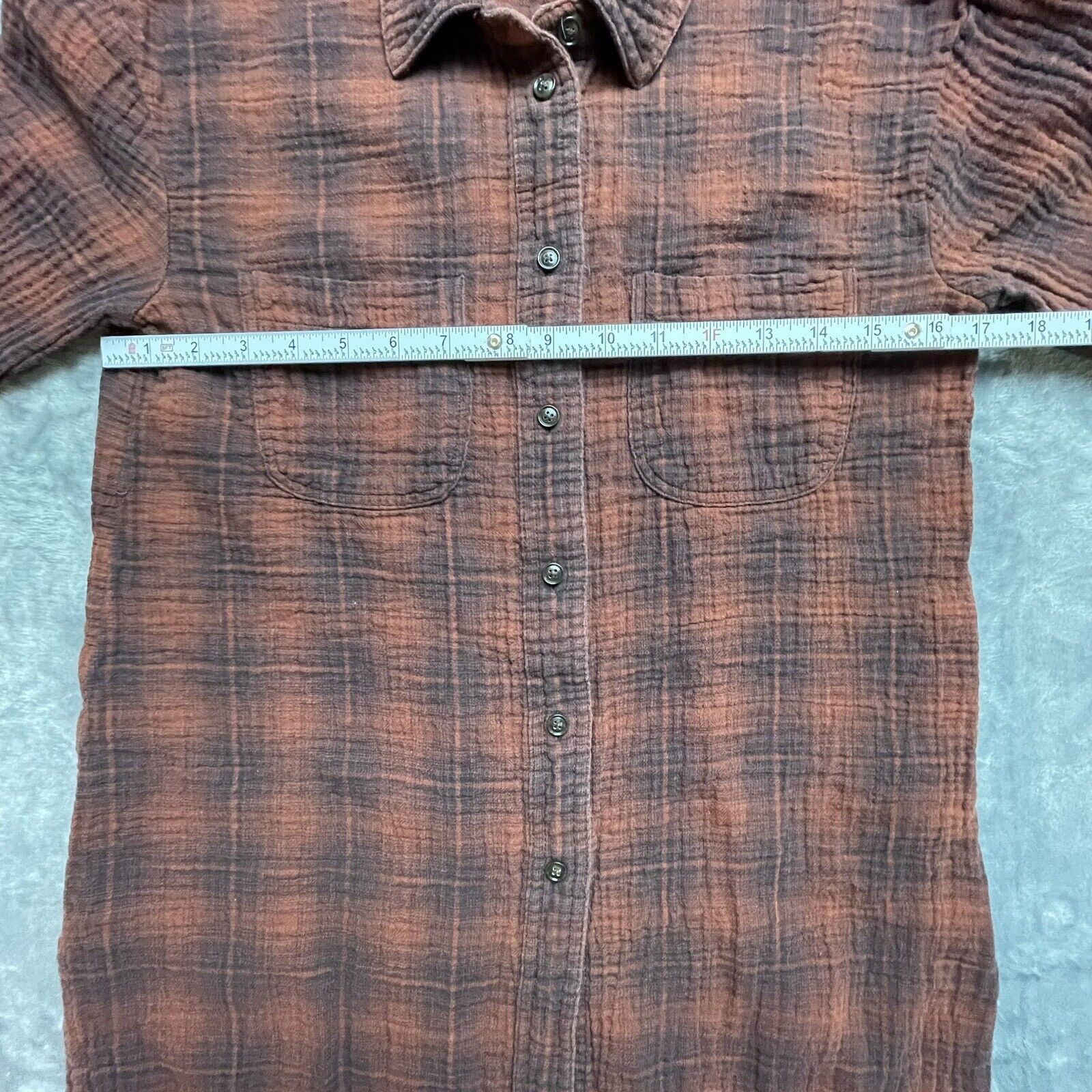 Madewell Madewell Shirt Womens Extra Small Red Plaid Cabin Outdoorsy Size XS / US 0-2 / IT 36-38 - 6 Thumbnail