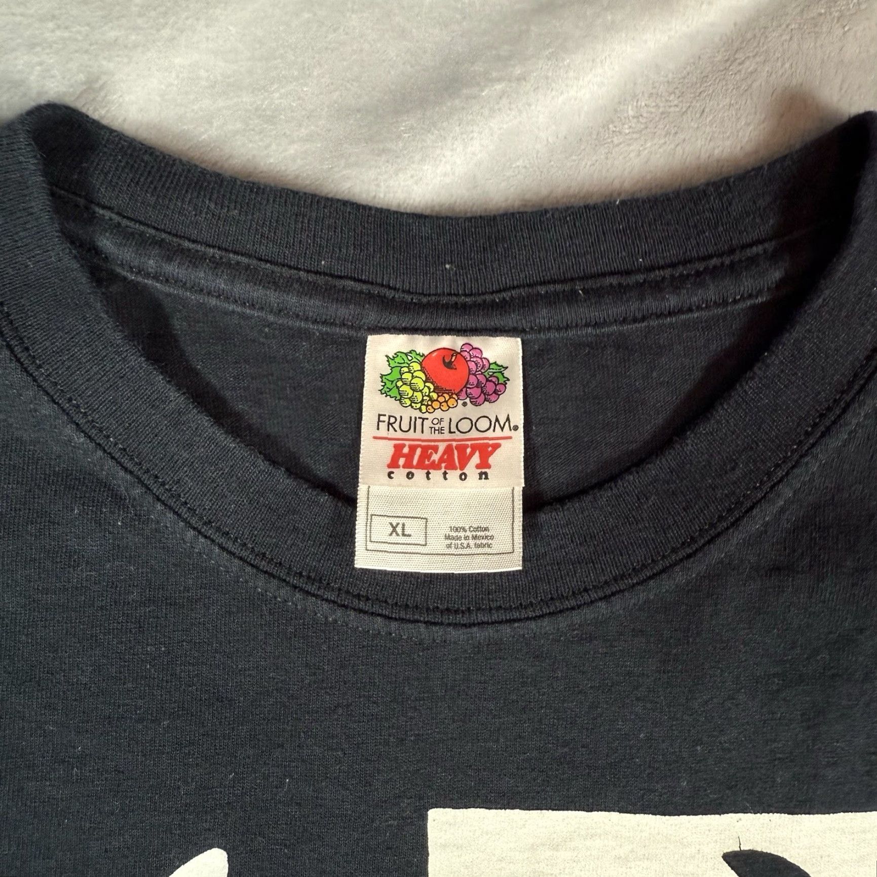 Fruit Of The Loom VINTAGE Fruit of the Loom Scarface Moose Parody T-Shirt Mens XL Slim Fit Black Funny Graphic 2000s Size US XL / EU 56 / 4 - 3 Thumbnail