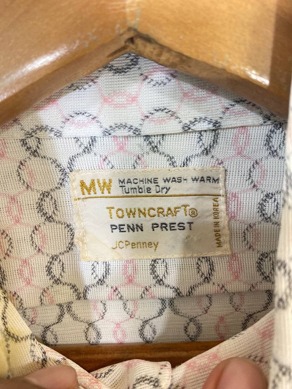 JCPenney towncraft by jc penney shirt very nice design Size US L / EU 52-54 / 3 - 5 Thumbnail