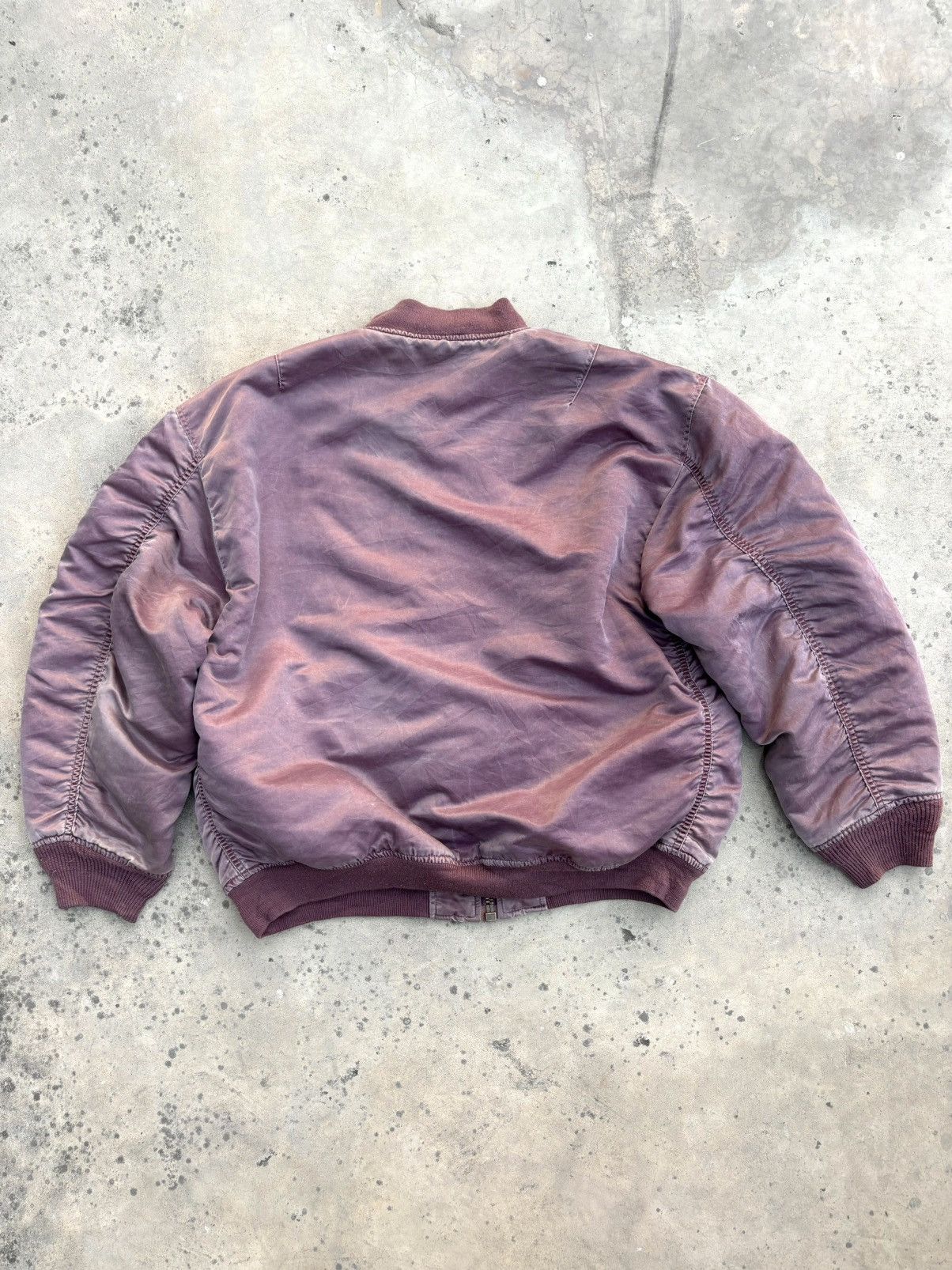 Alpha Industries FADED Alpha Ma-1 Flight Bomber Jacket Size US L / EU 52-54 / 3 - 20 Thumbnail