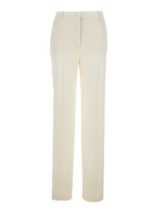 Alberta Ferretti ALBERTA FERRETTI Women Straight Pants V032501190006 White Size 28" / US 6 / IT 42 - 1 Thumbnail