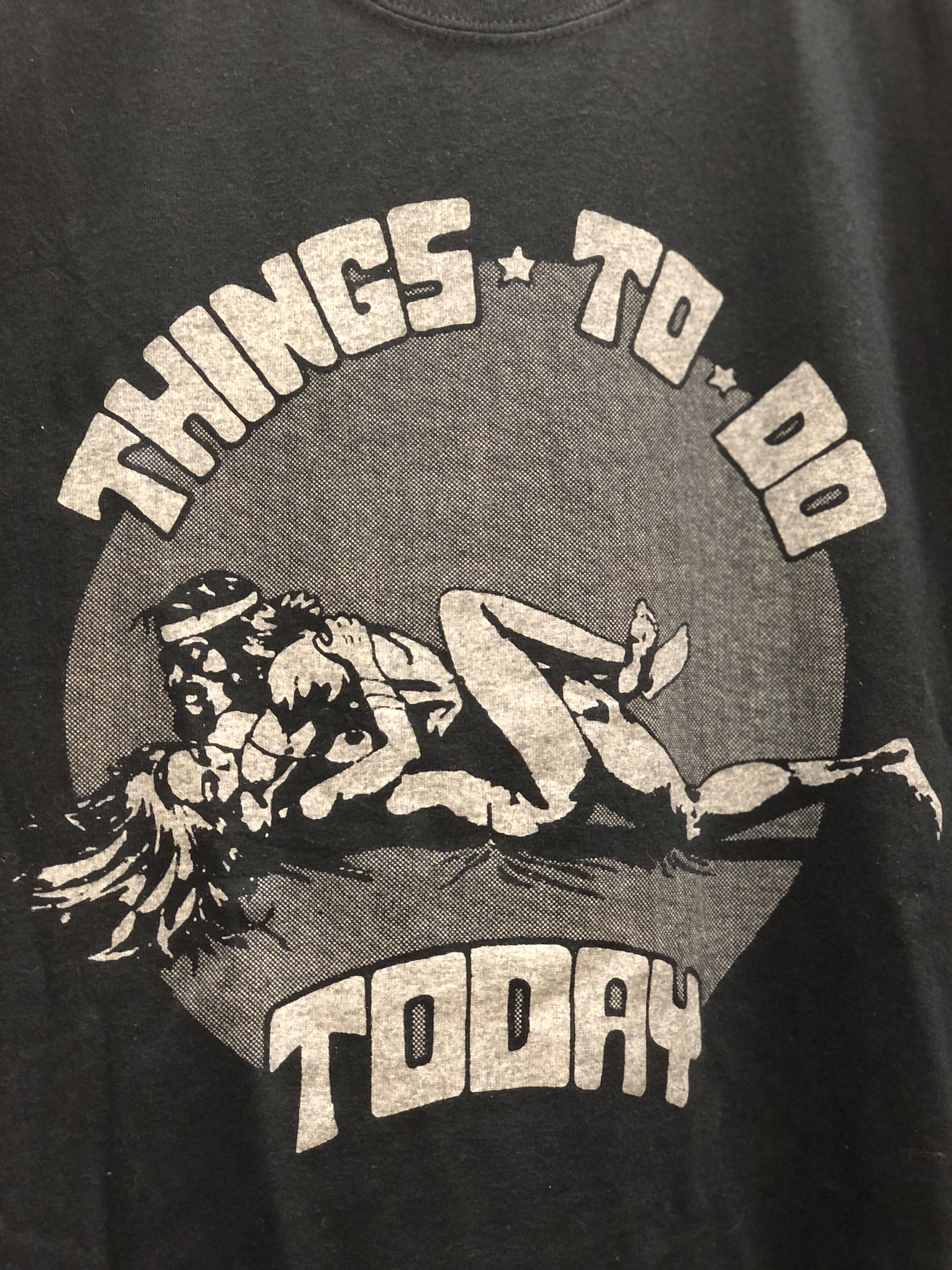 Gildan Porn tee by Gildan THINGS TO DO TODAY Size US L / EU 52-54 / 3 - 1 Thumbnail