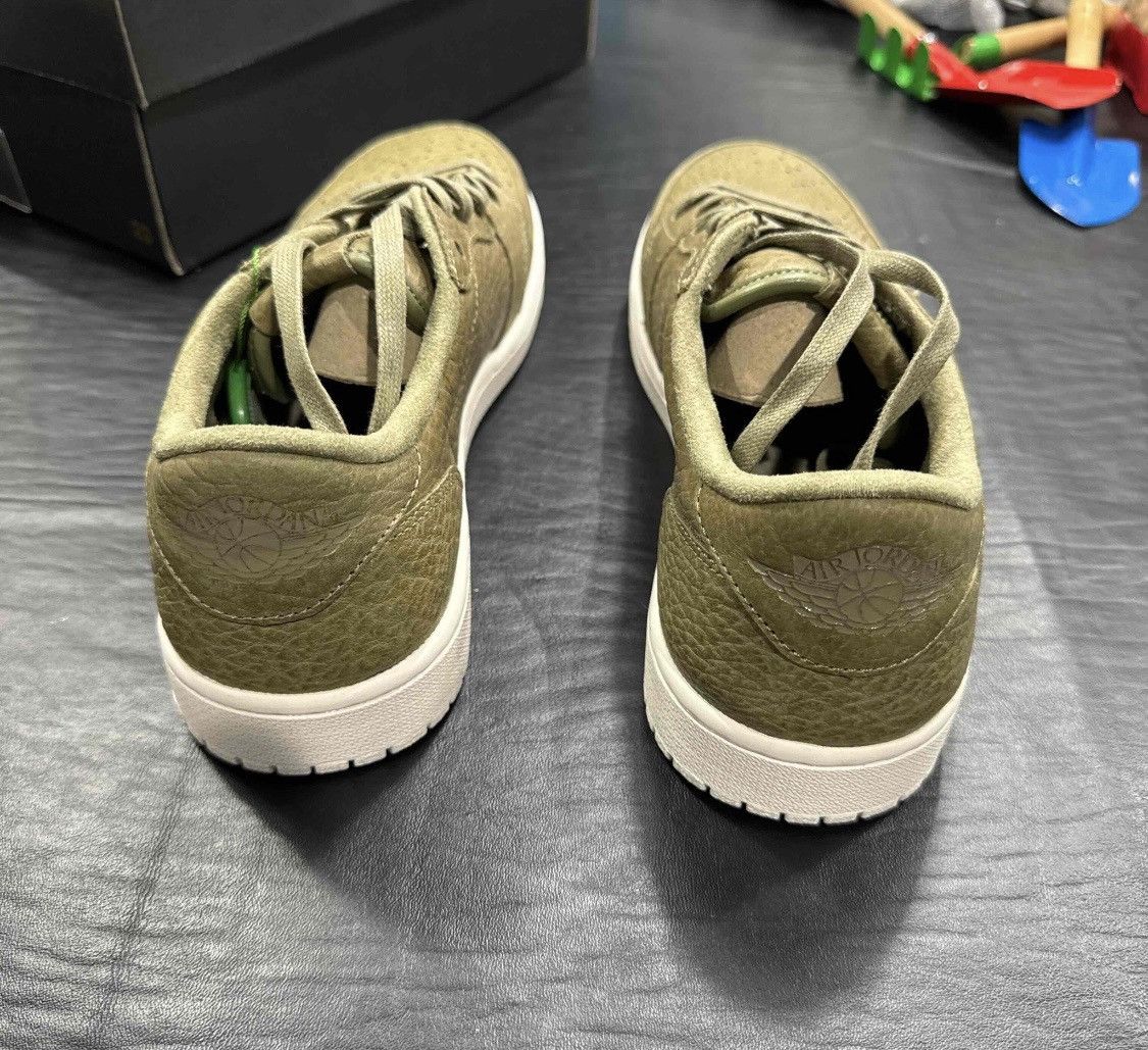 Jordan Brand Jordan 1 Low Swooshless Trooper NS Size 11.5 Size US 11.5 / EU 44-45 - 4 Thumbnail