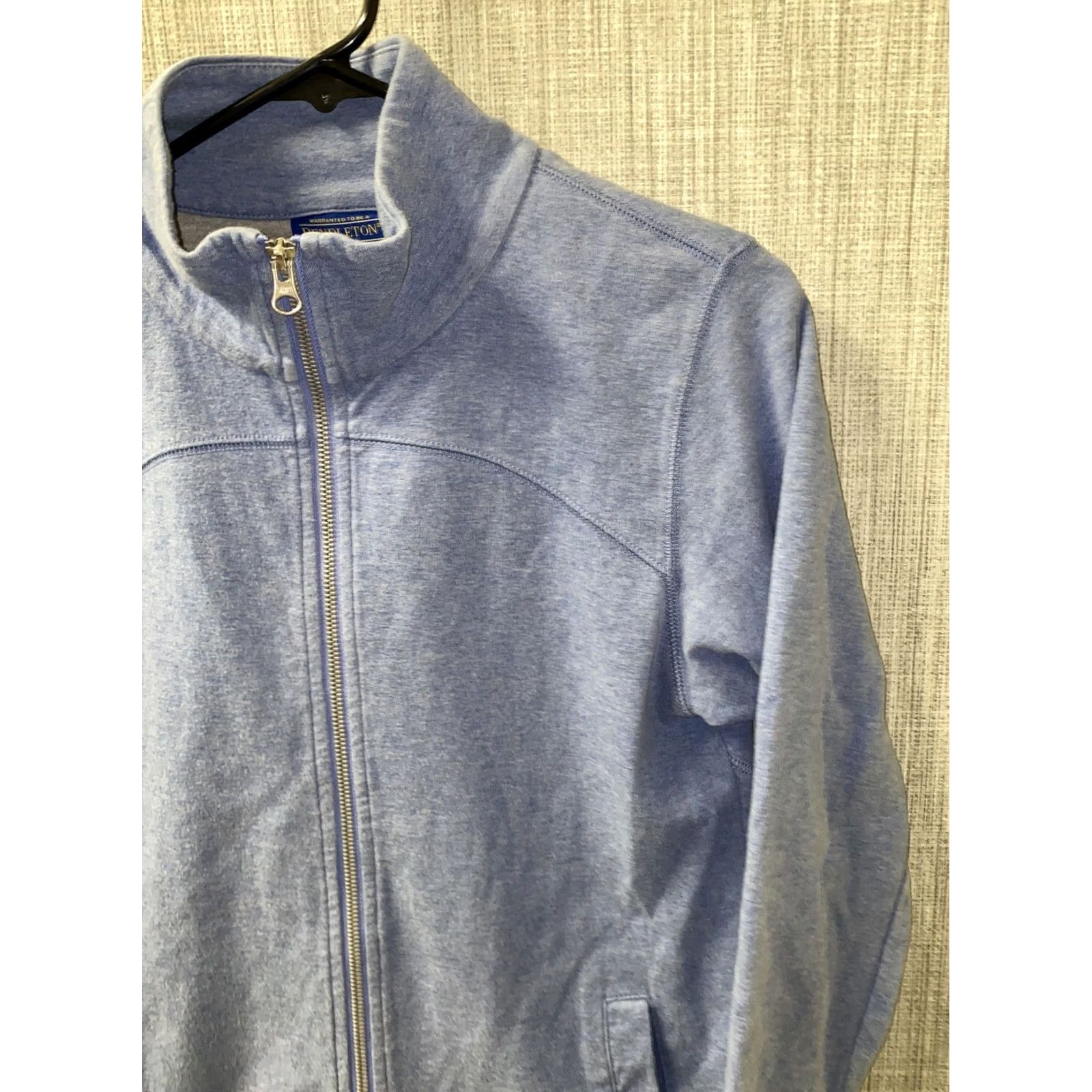 Pendleton Pendleton Jacket Womens S Blue Light Cotton Full Zip Size S / US 4 / IT 40 - 2 Thumbnail