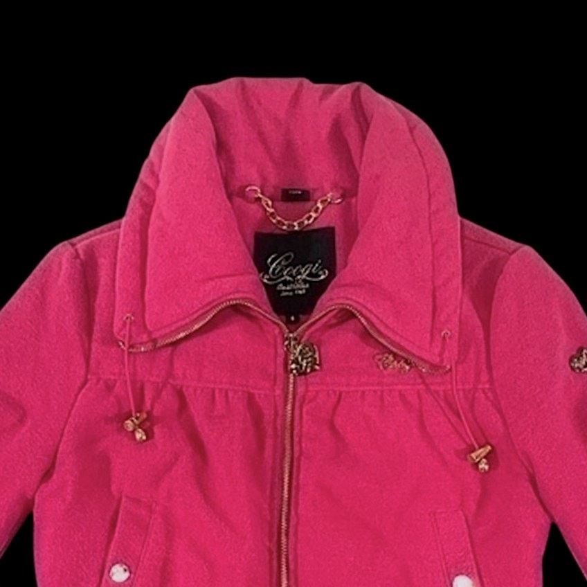 Coogi Coogi Pink Winter Jacket Puffer | Size S Size S / US 4 / IT 40 - 3 Thumbnail