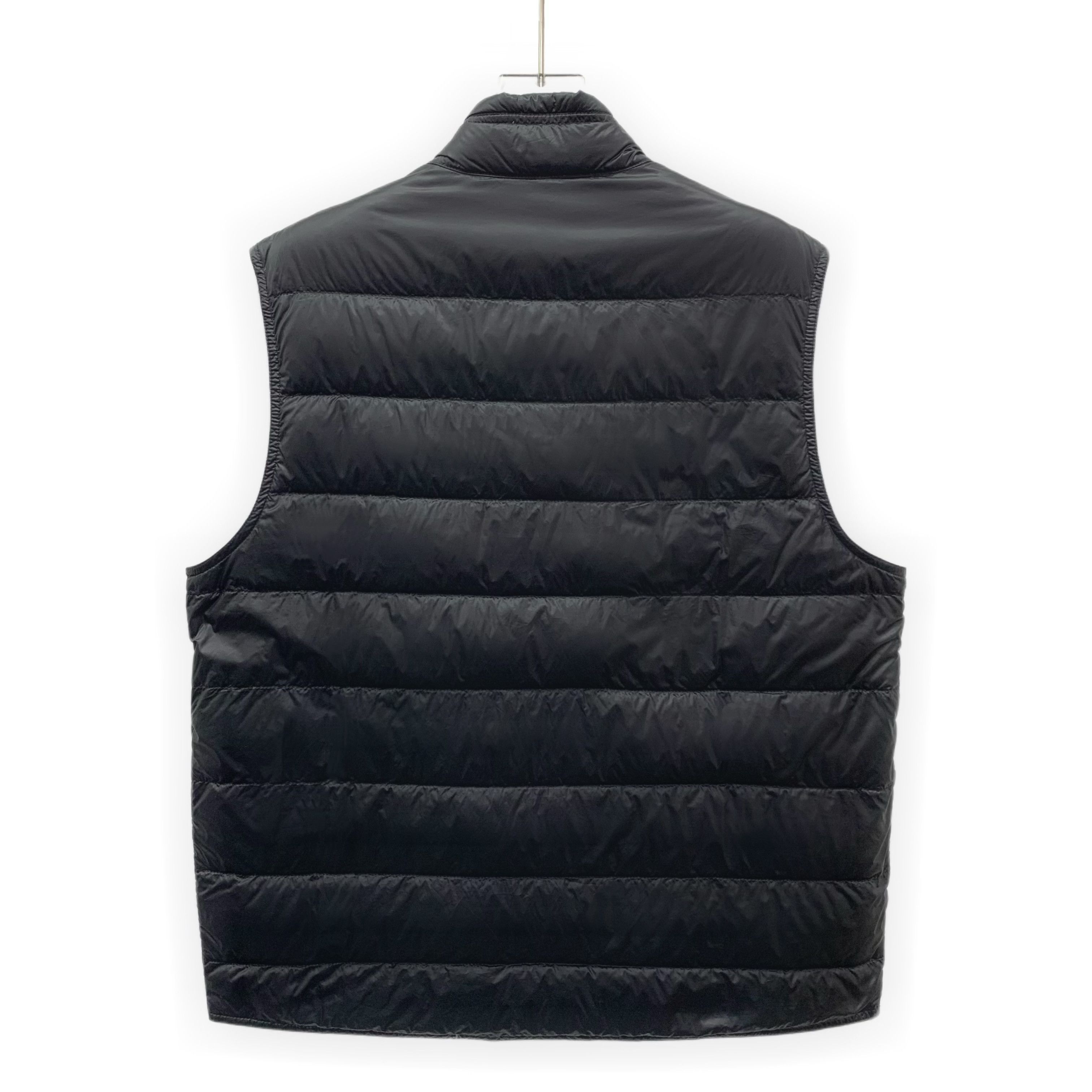 Moncler Moncler Gui Logo Down Vest Black (4) Size US XL / EU 56 / 4 - 2 Thumbnail