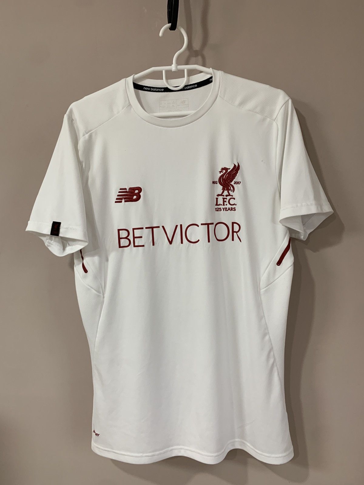 New Balance Liverpool 2017 125 Years Football Shirt New Balance Soccer M Size US M / EU 48-50 / 2 - 1 Thumbnail
