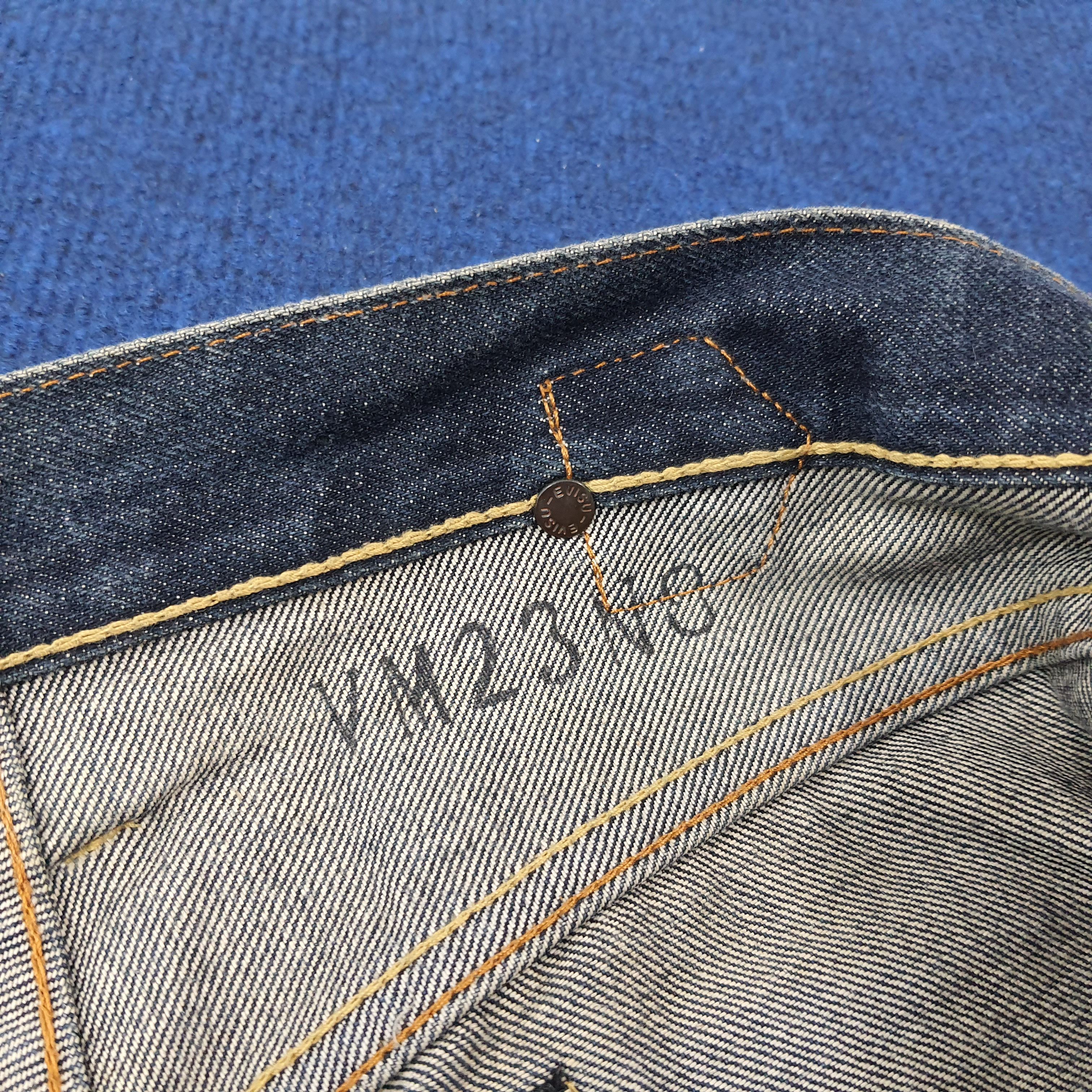 Japanese Brand × Vintage Vintage Evisu Salvadge Japan Custom Daicock Jeans C217N24 Size US 36 / EU 52 - 11 Thumbnail