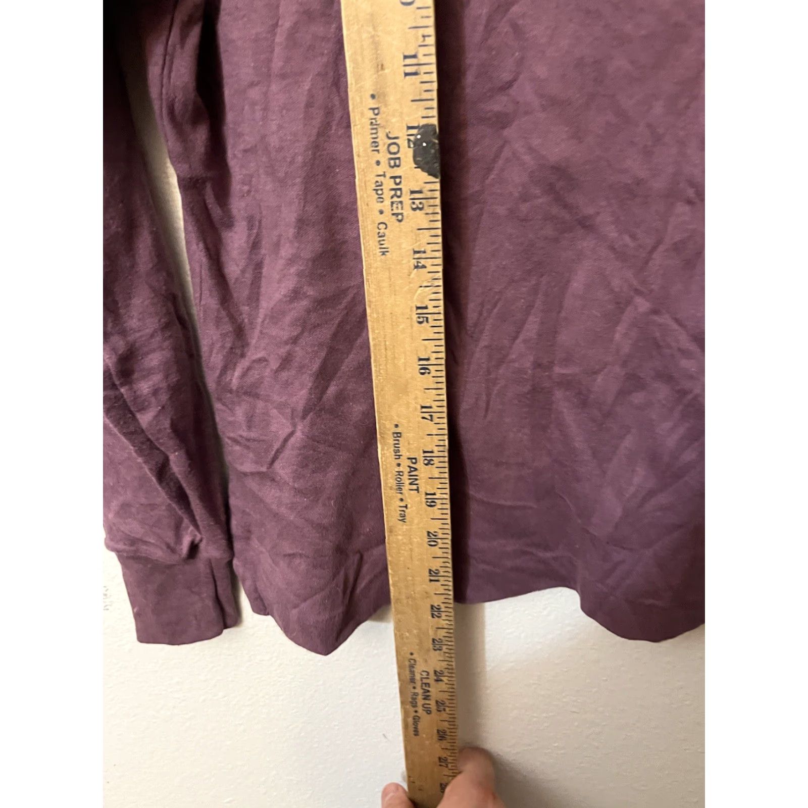 Polo Ralph Lauren VINTAGE Mens Medium Polo Ralph Lauren Pullover Turtleneck Sweatshirt Maroon Polo Ralph Lauren Sweater Cotton Maroon Mens Vintage 90s Size US M / EU 48-50 / 2 - 5 Thumbnail