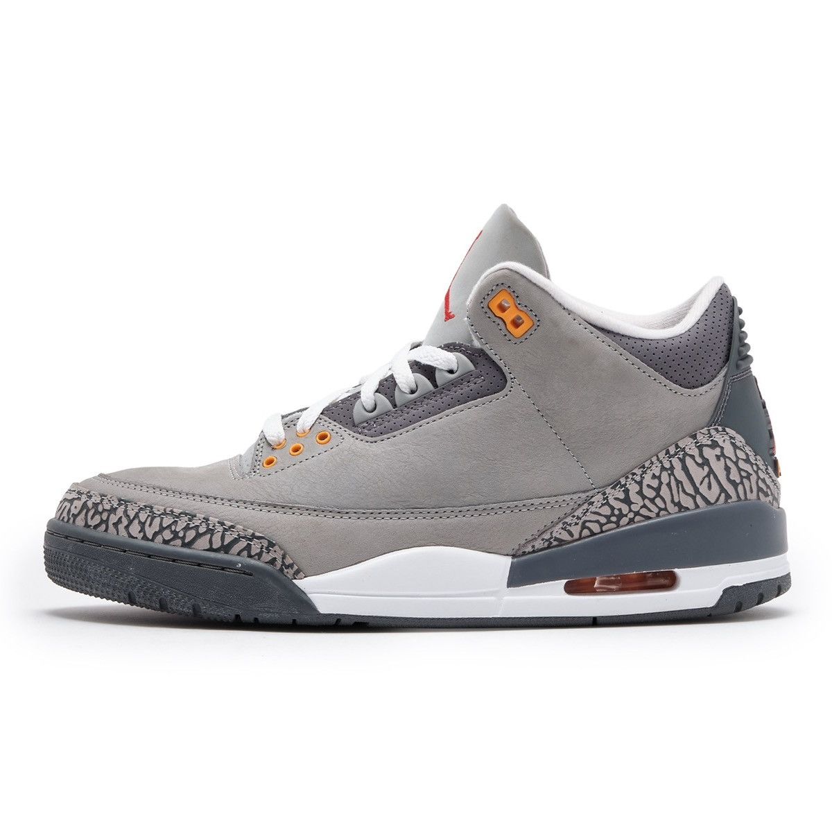 Nike 3 Retro Cool Grey (2021) Size US 8 / EU 41 - 2 Thumbnail