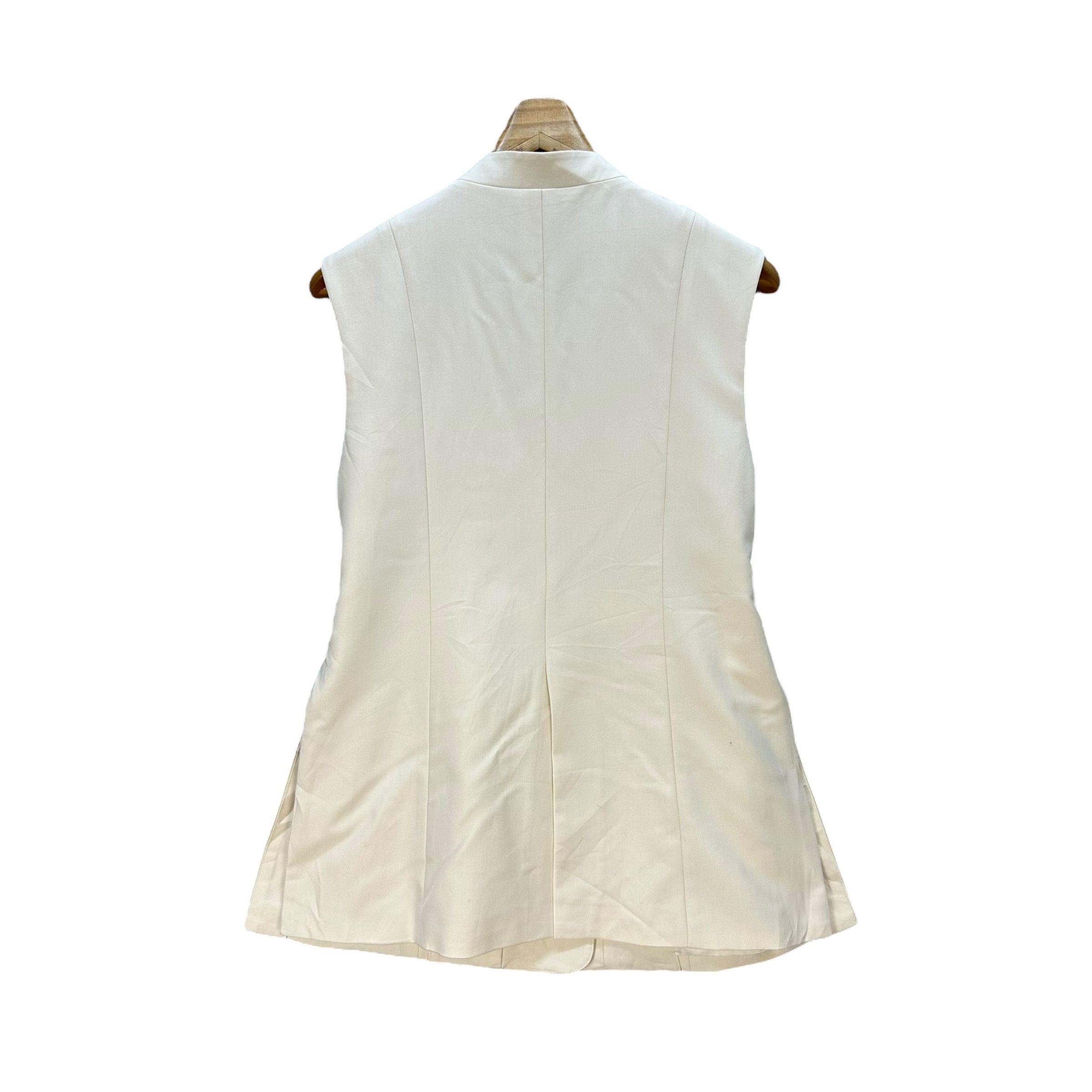 Japanese Brand MARIED'OR Sleeveless Belted Vest Jacket #A74-1779 Size S / US 4 / IT 40 - 12 Thumbnail